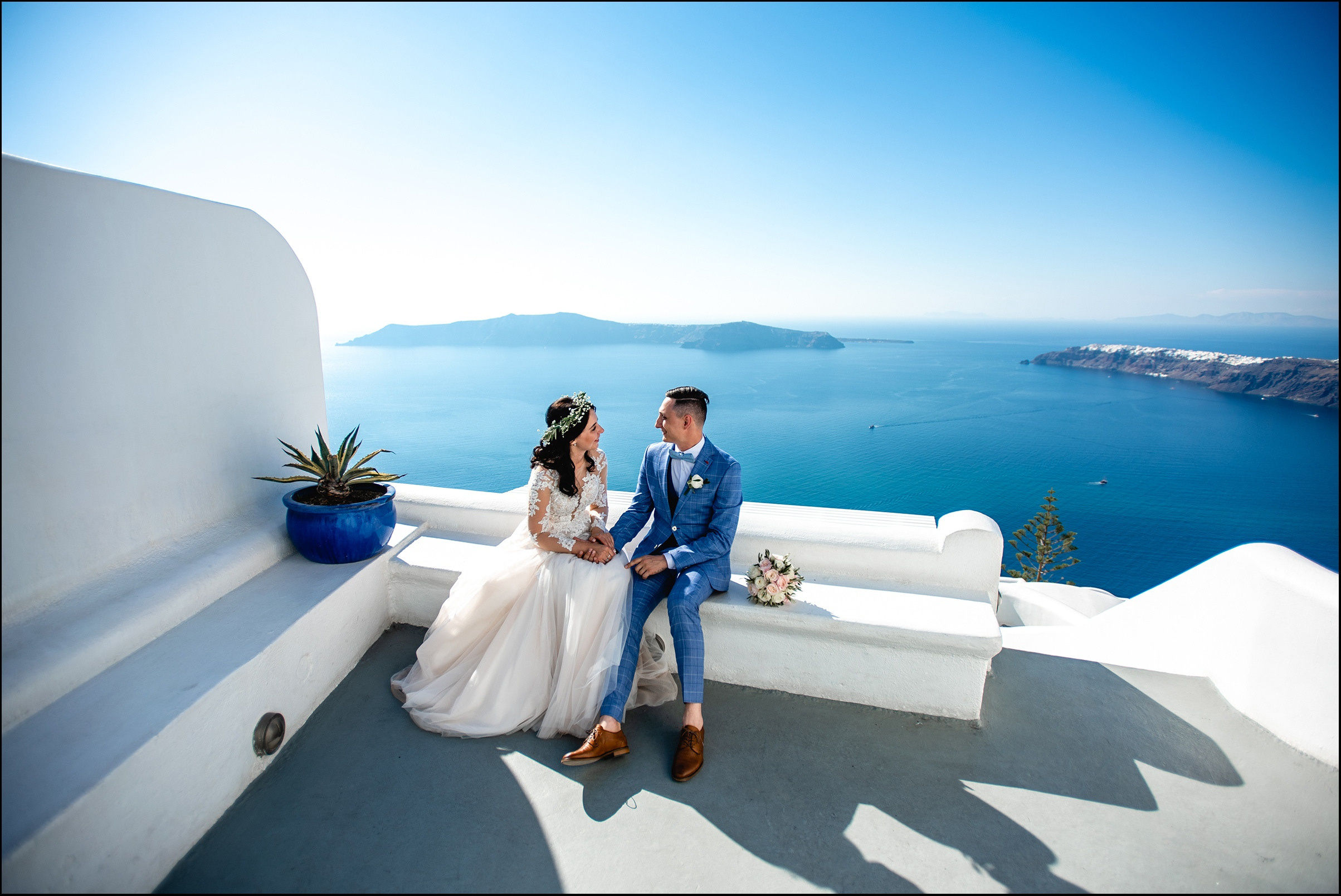 СВАДЬБА (Диана и Василий, о.Санторини). Свадебный и семейный фотограф в Воронеже Алексей Юрин