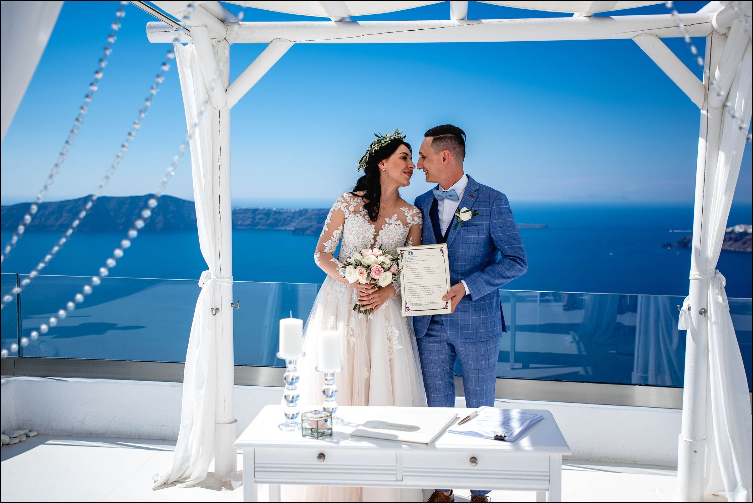 СВАДЬБА (Диана и Василий, о.Санторини). Свадебный и семейный фотограф в Воронеже Алексей Юрин