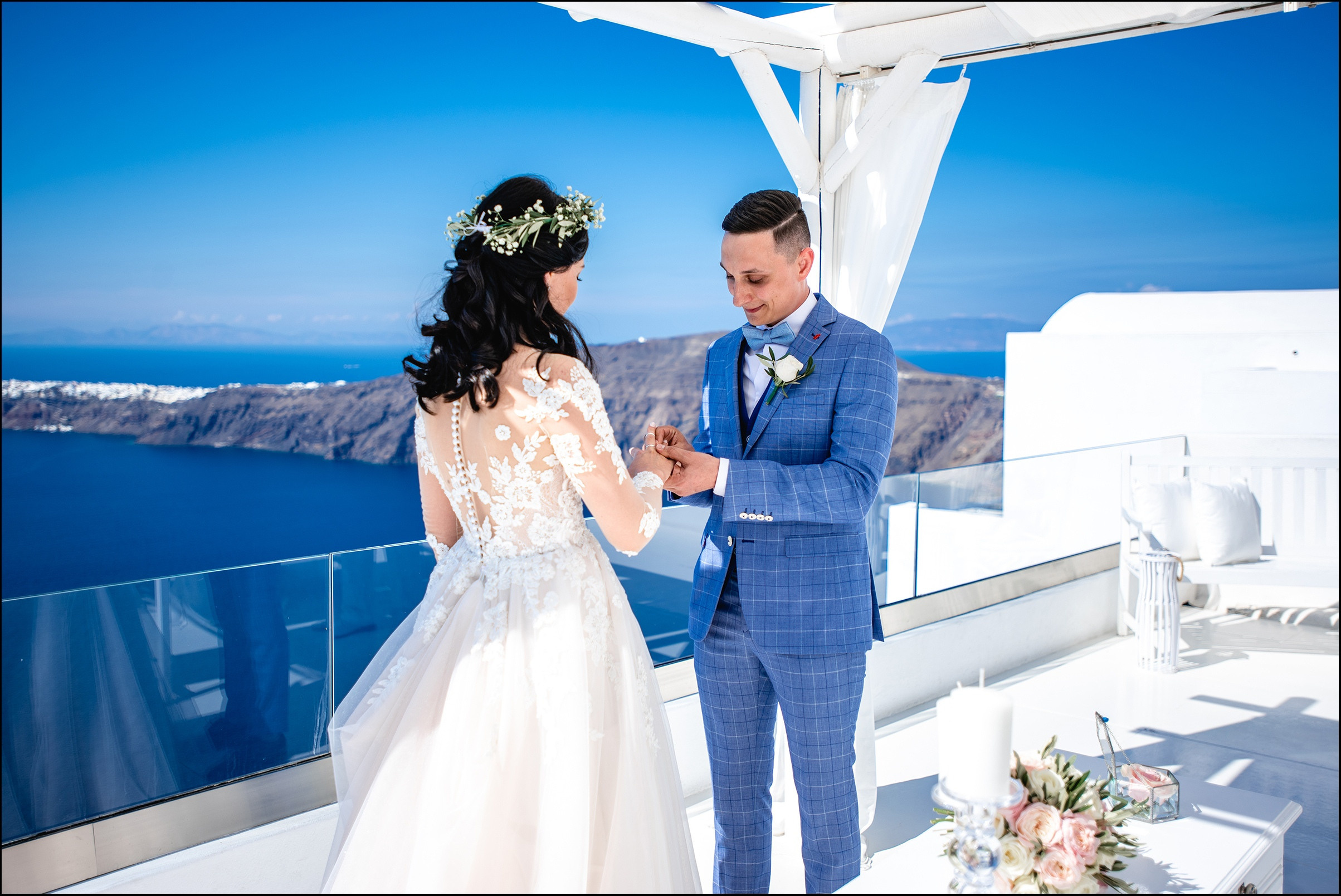 СВАДЬБА (Диана и Василий, о.Санторини). Свадебный и семейный фотограф в Воронеже Алексей Юрин