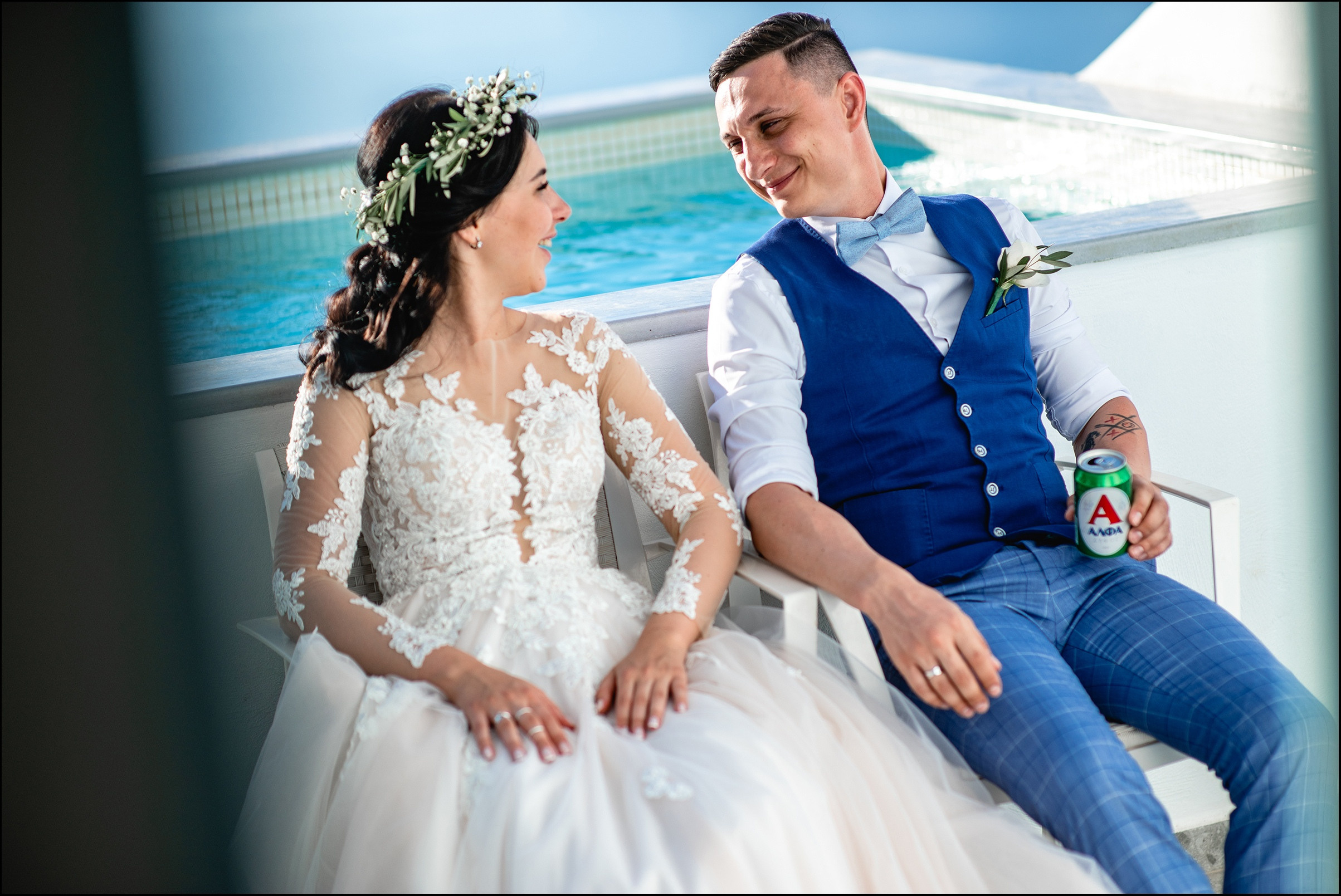 СВАДЬБА (Диана и Василий, о.Санторини). Свадебный и семейный фотограф в Воронеже Алексей Юрин