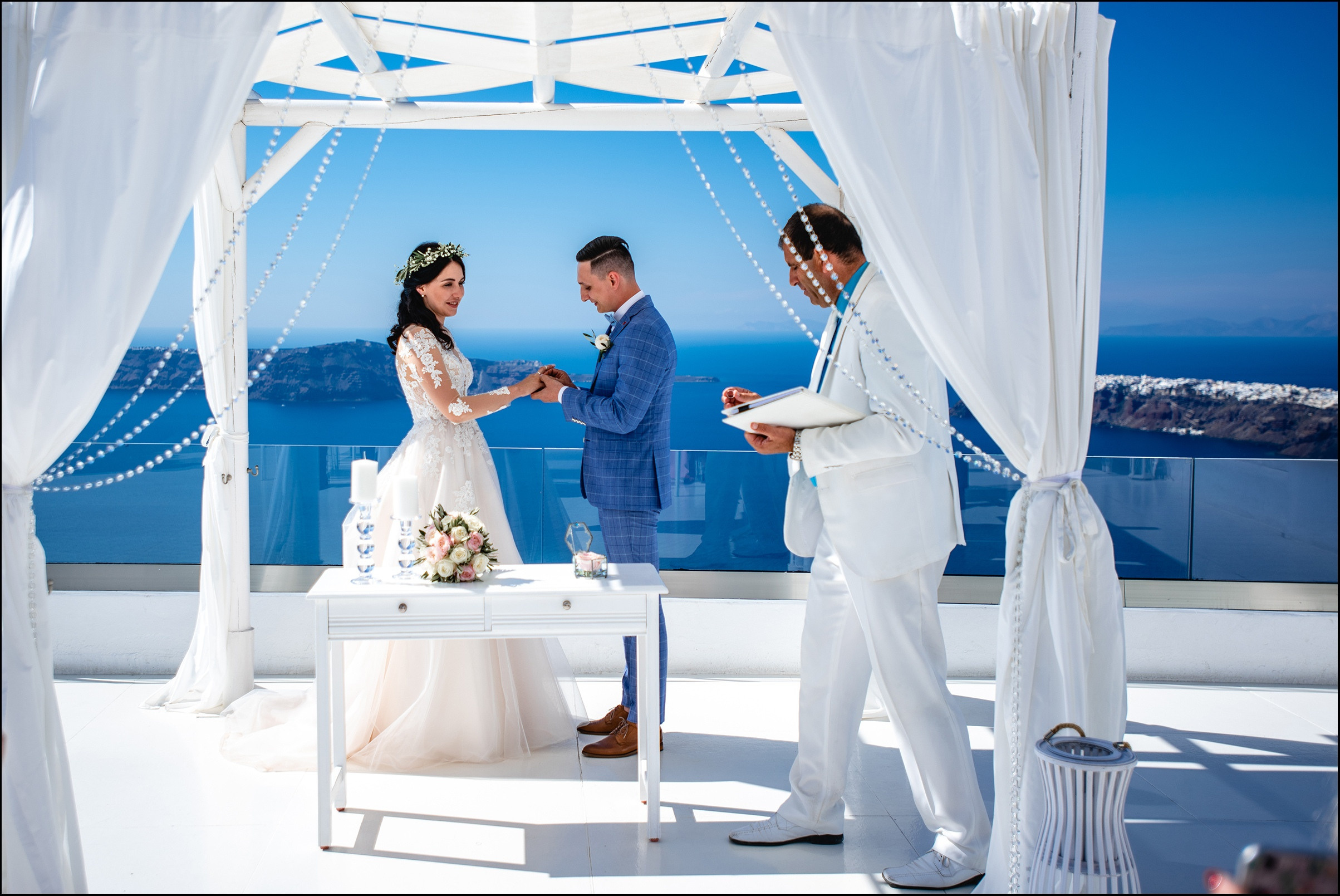 СВАДЬБА (Диана и Василий, о.Санторини). Свадебный и семейный фотограф в Воронеже Алексей Юрин