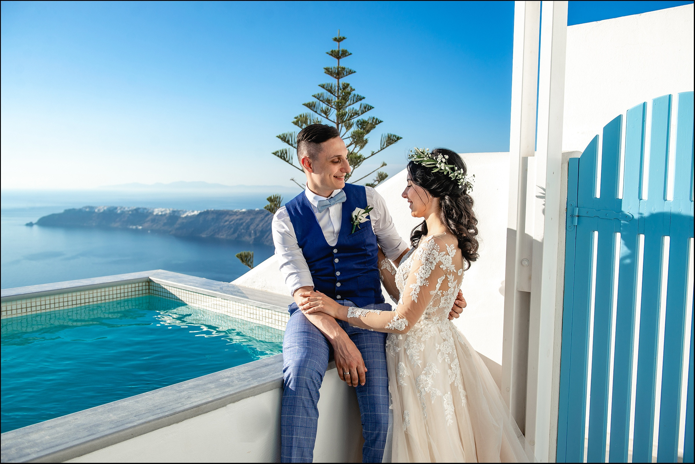 СВАДЬБА (Диана и Василий, о.Санторини). Свадебный и семейный фотограф в Воронеже Алексей Юрин