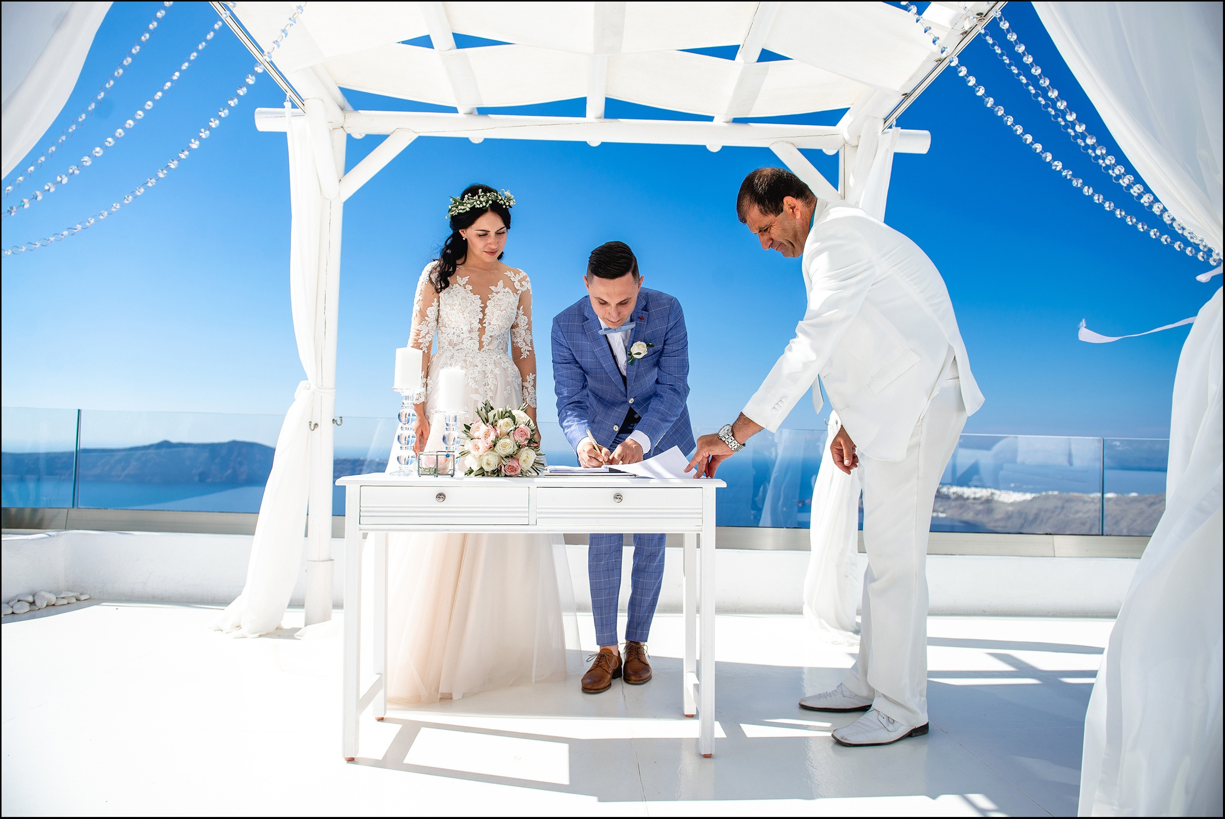 СВАДЬБА (Диана и Василий, о.Санторини). Свадебный и семейный фотограф в Воронеже Алексей Юрин