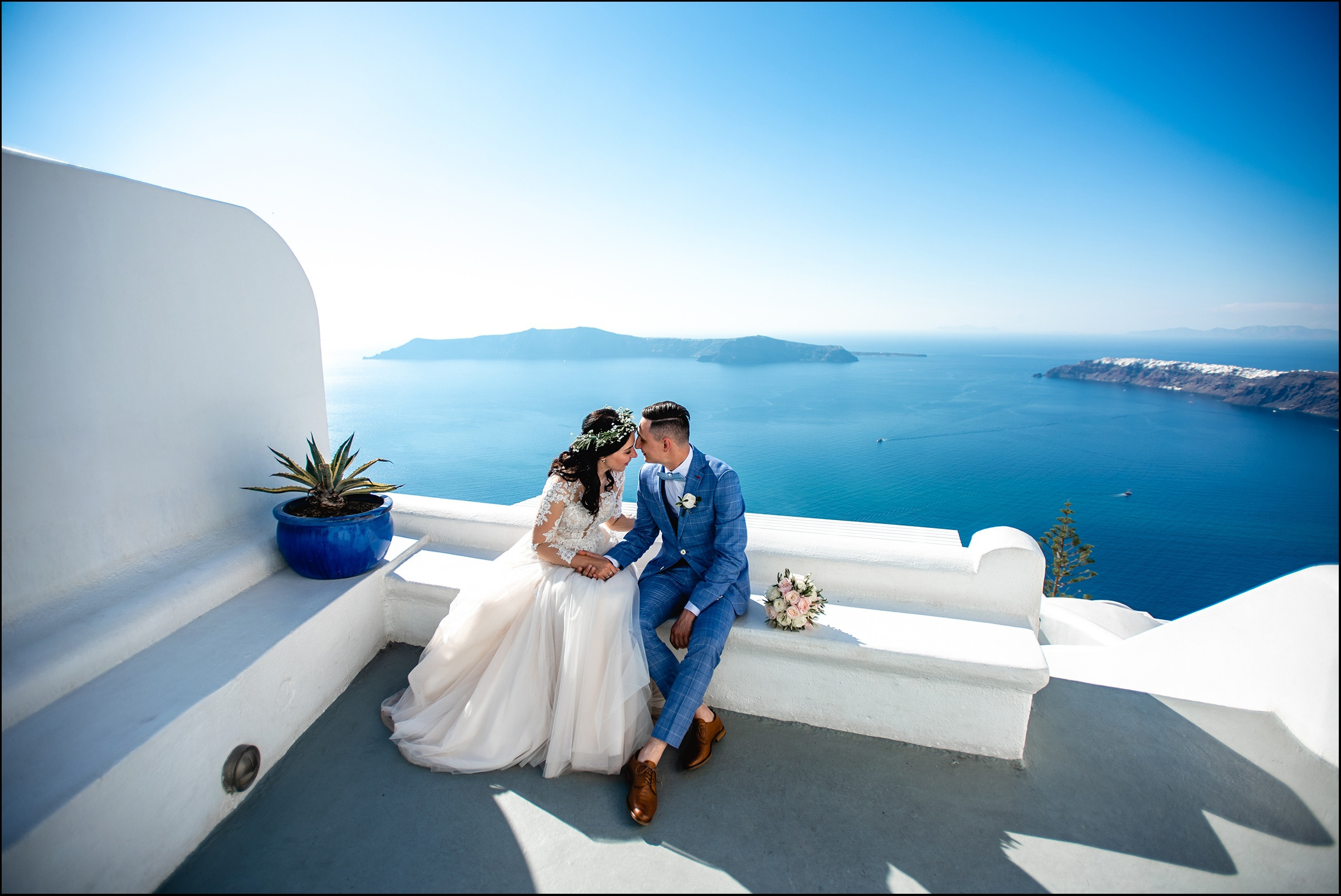 СВАДЬБА (Диана и Василий, о.Санторини). Свадебный и семейный фотограф в Воронеже Алексей Юрин