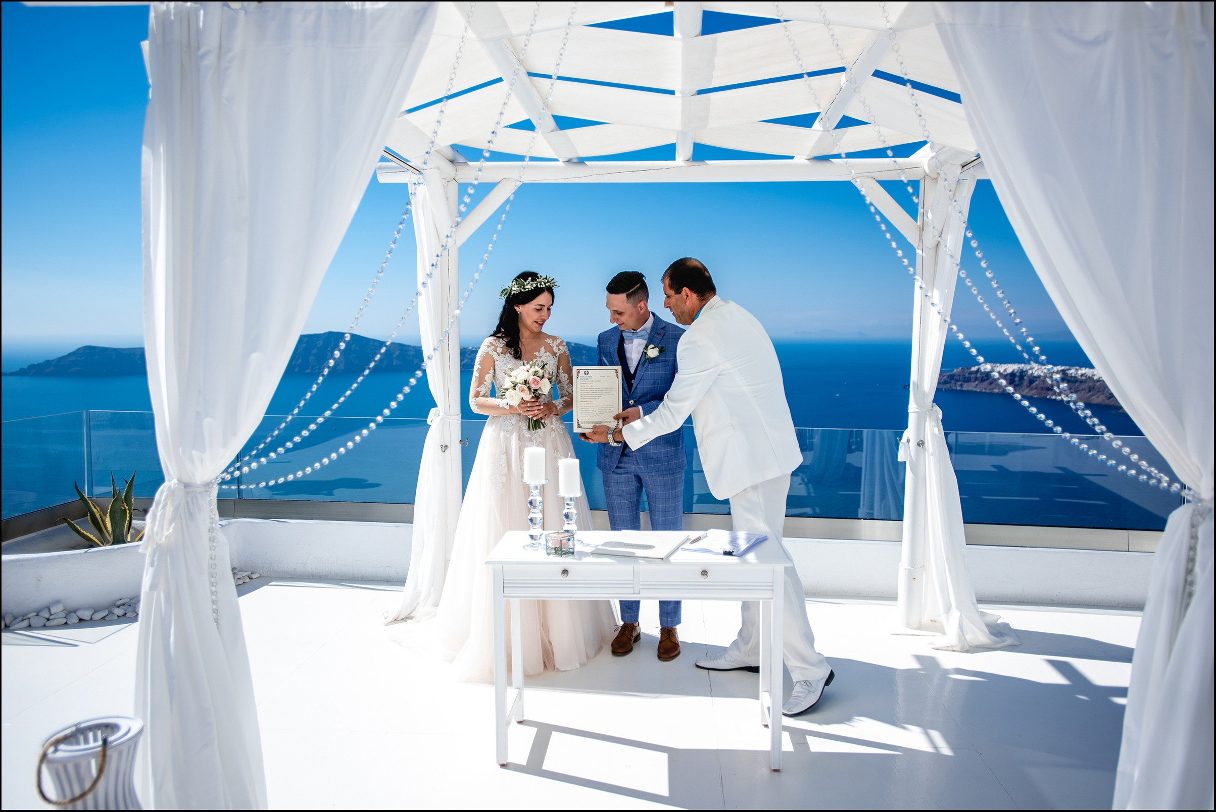 СВАДЬБА (Диана и Василий, о.Санторини). Свадебный и семейный фотограф в Воронеже Алексей Юрин