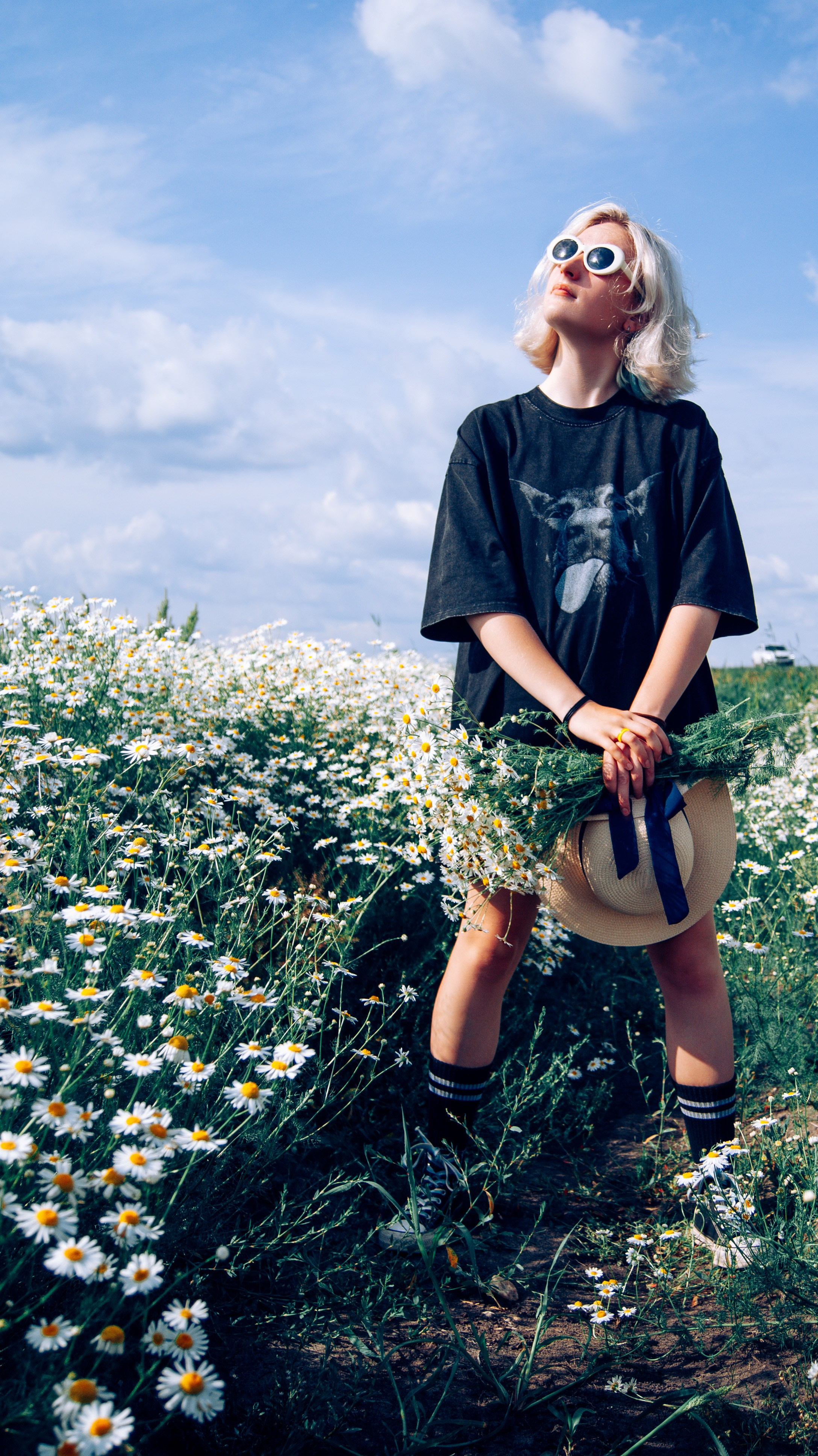 Индивидуальная фотосессия в ромашковом поле. Семейный фотограф в Миассе Ольга Широковская