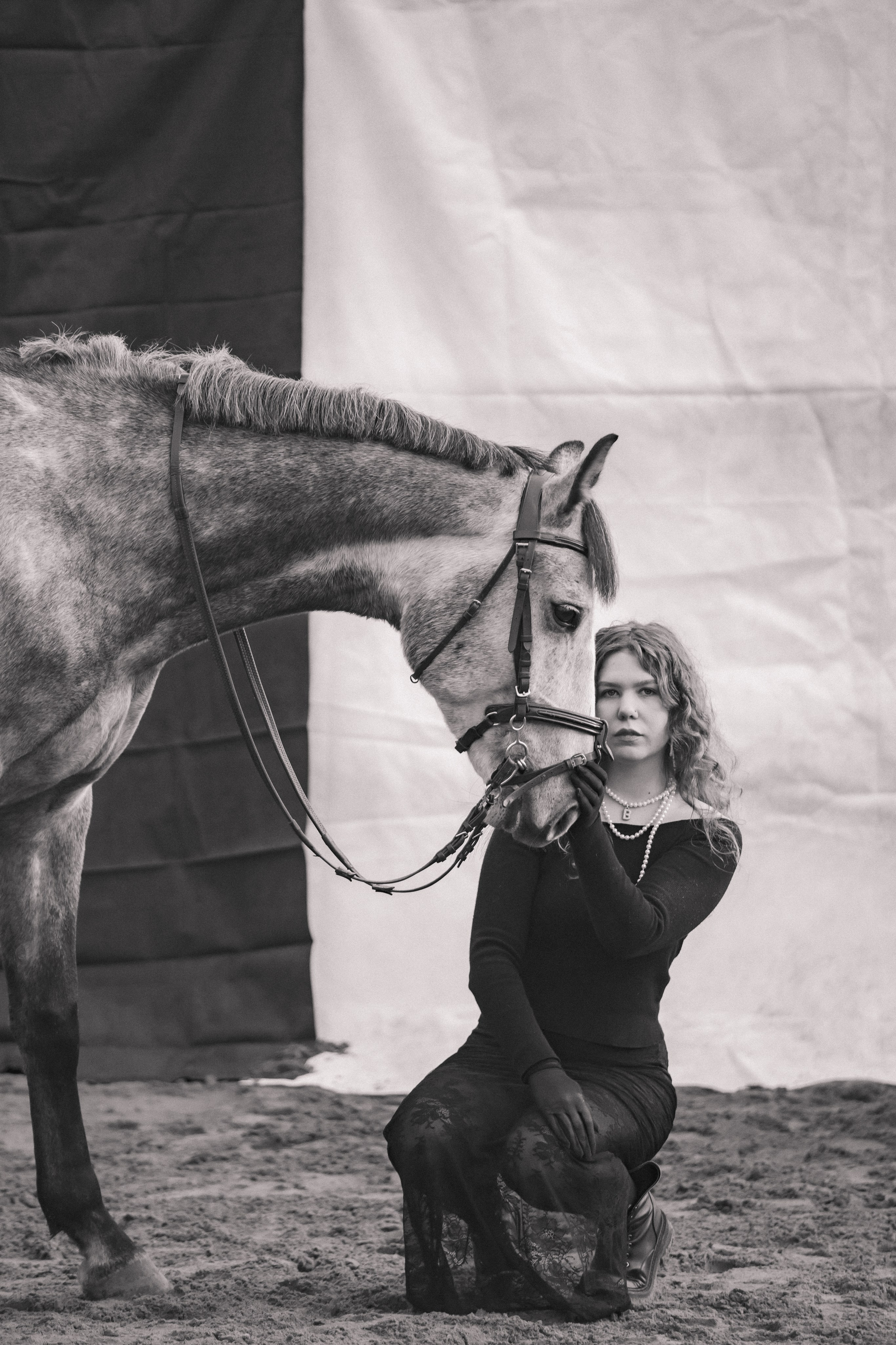 Проект DEFILE. Конный фотограф в Санкт-Петербурге Анна Лебедева