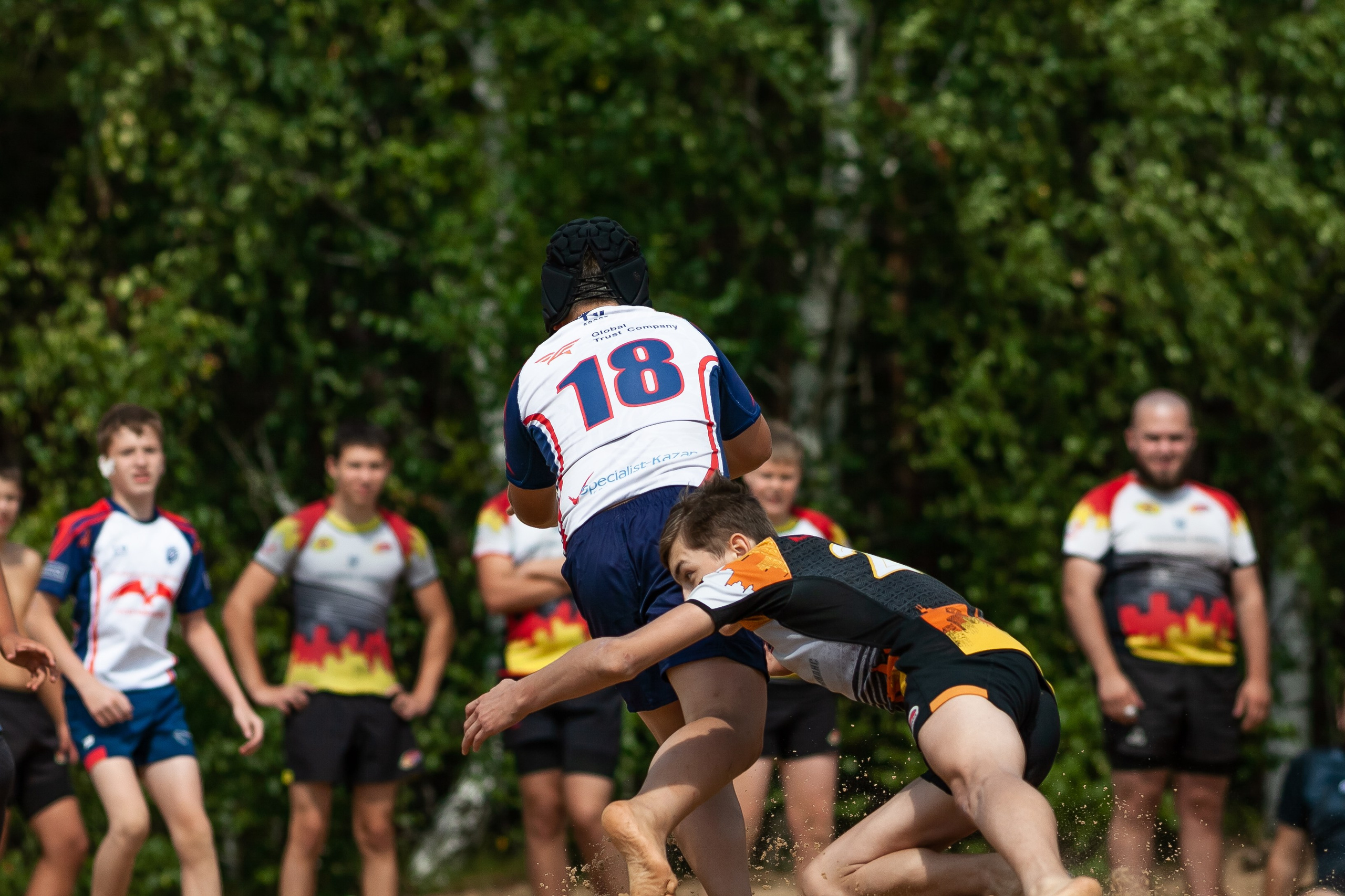 «Кубок «Молота» по пляжному Регби. Фотография