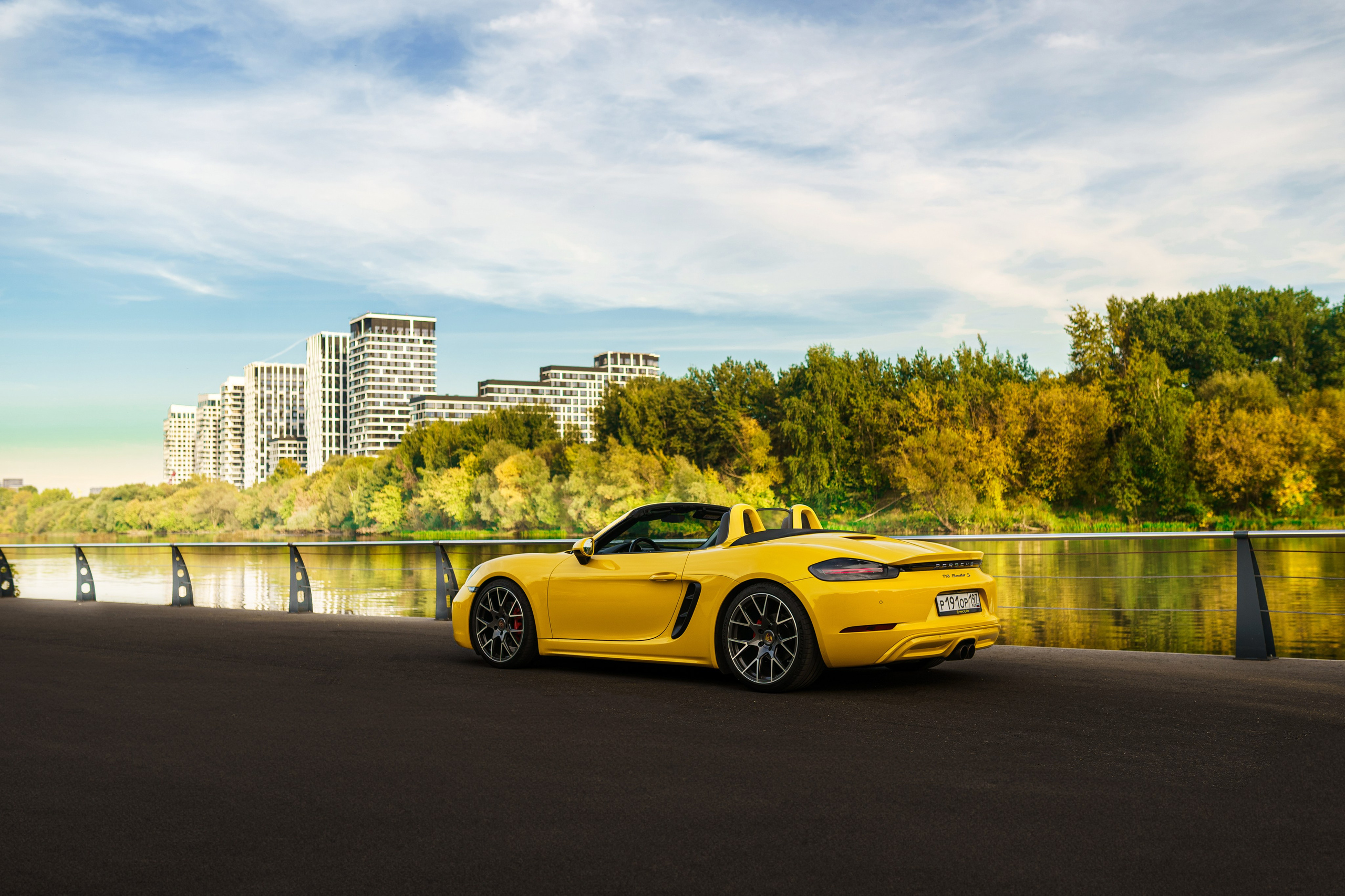 Porsche 718 Boxster S. Автомобильный фотограф в Москве | Базилев Александр