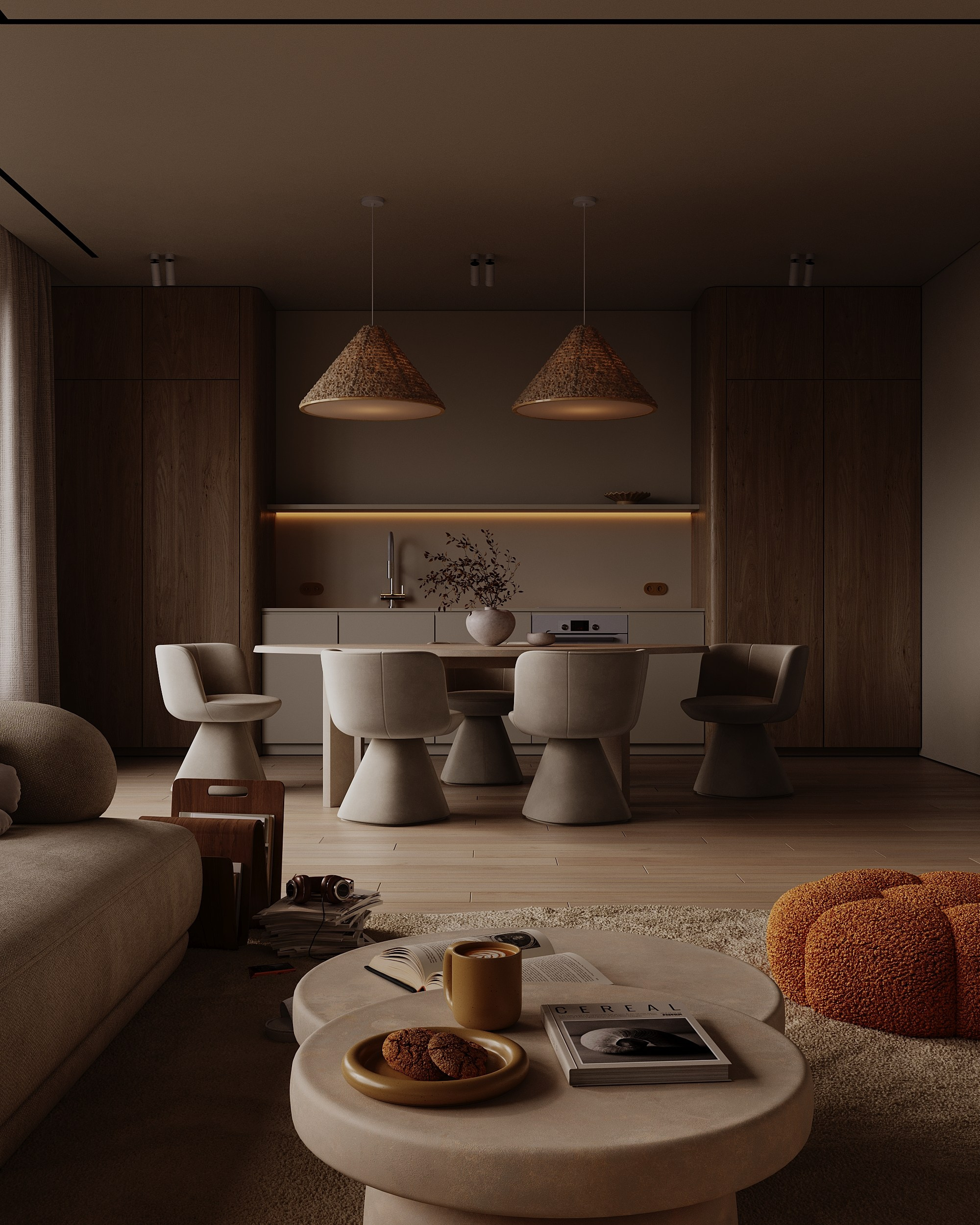 SOFT NARRATIVE. Interior 3D visualizer Liya Iskevich
