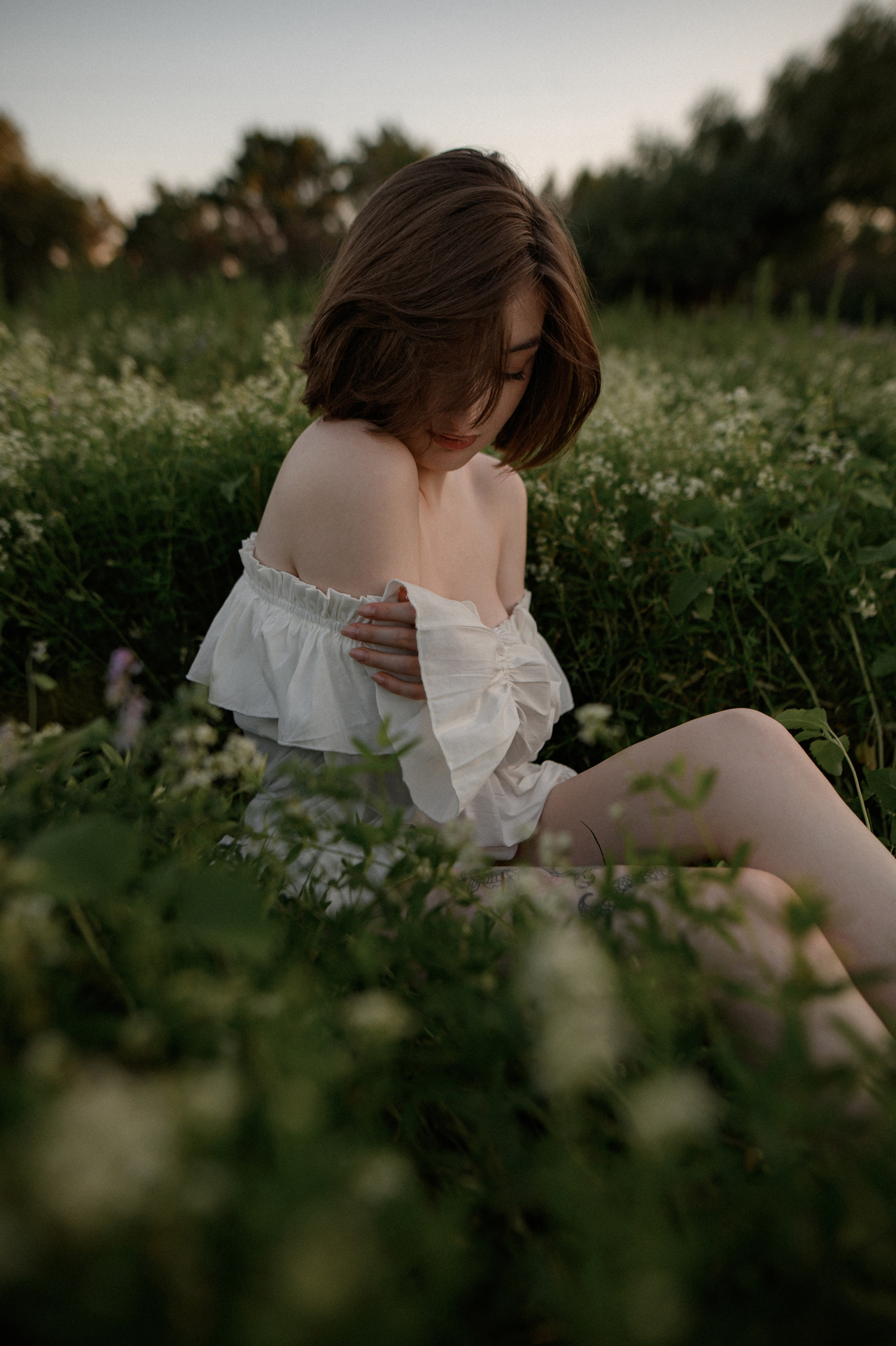 Полина и поле. Www.ostermiller.ru