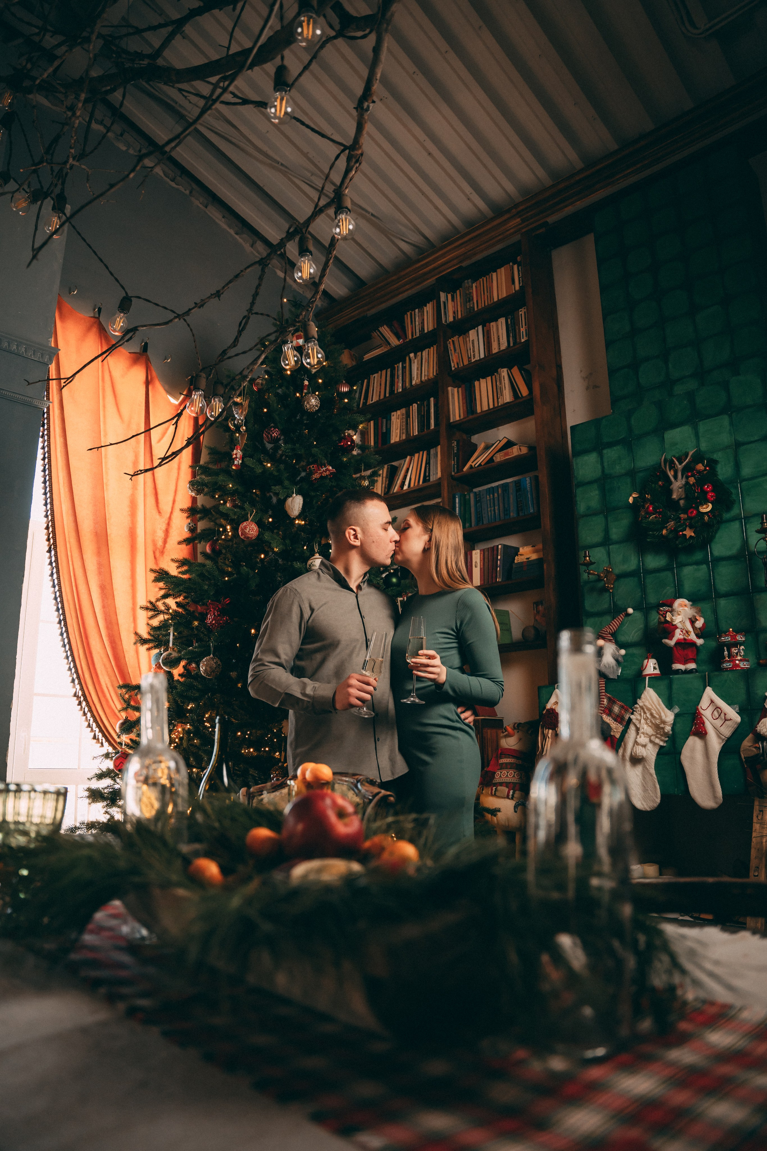 Новогодняя семейная. Главная