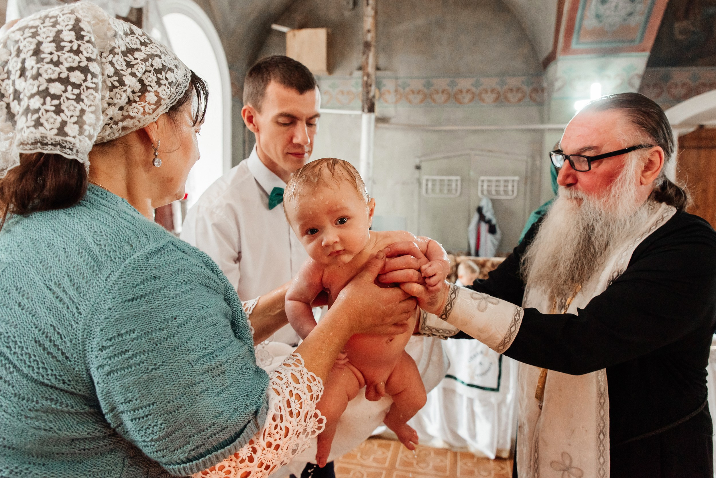 Крещение Георгия. Свадебный и семейный фотограф в Туле Анастасия Чаликова