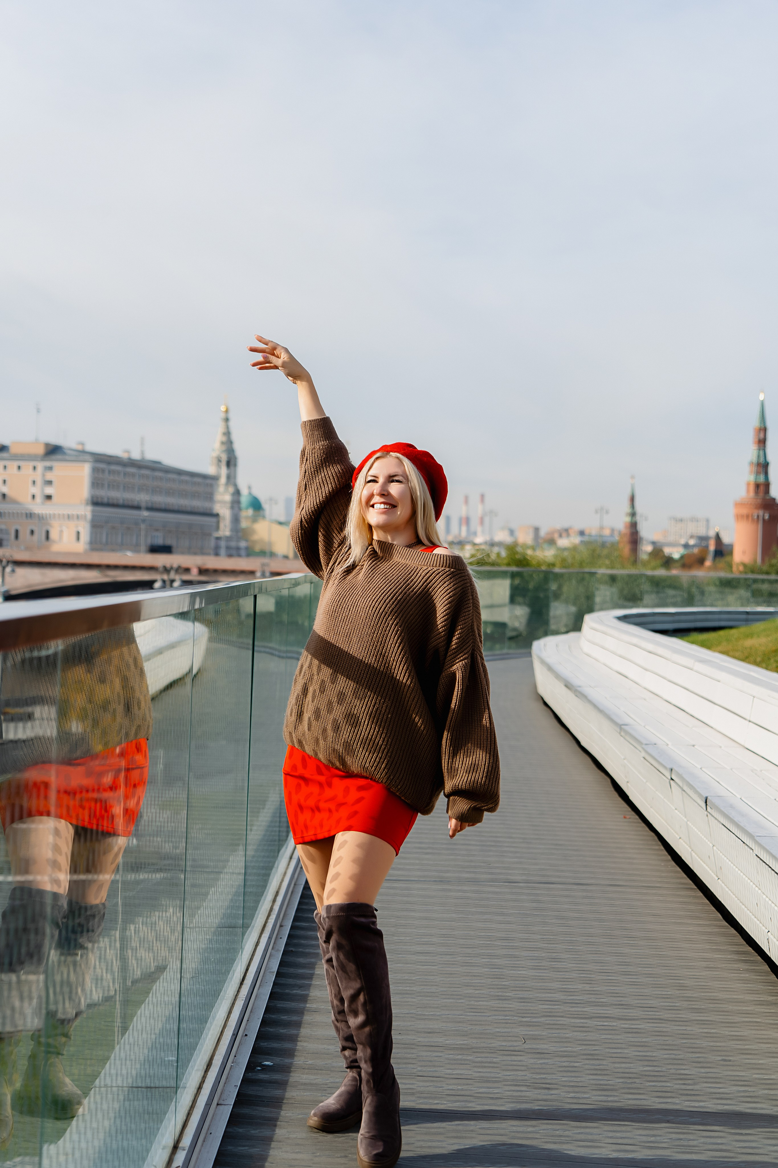 Прогулочная фотосессия по Москве. Свадебный и семейный фотограф/видеограф в Краснодаре Наталья Осинская