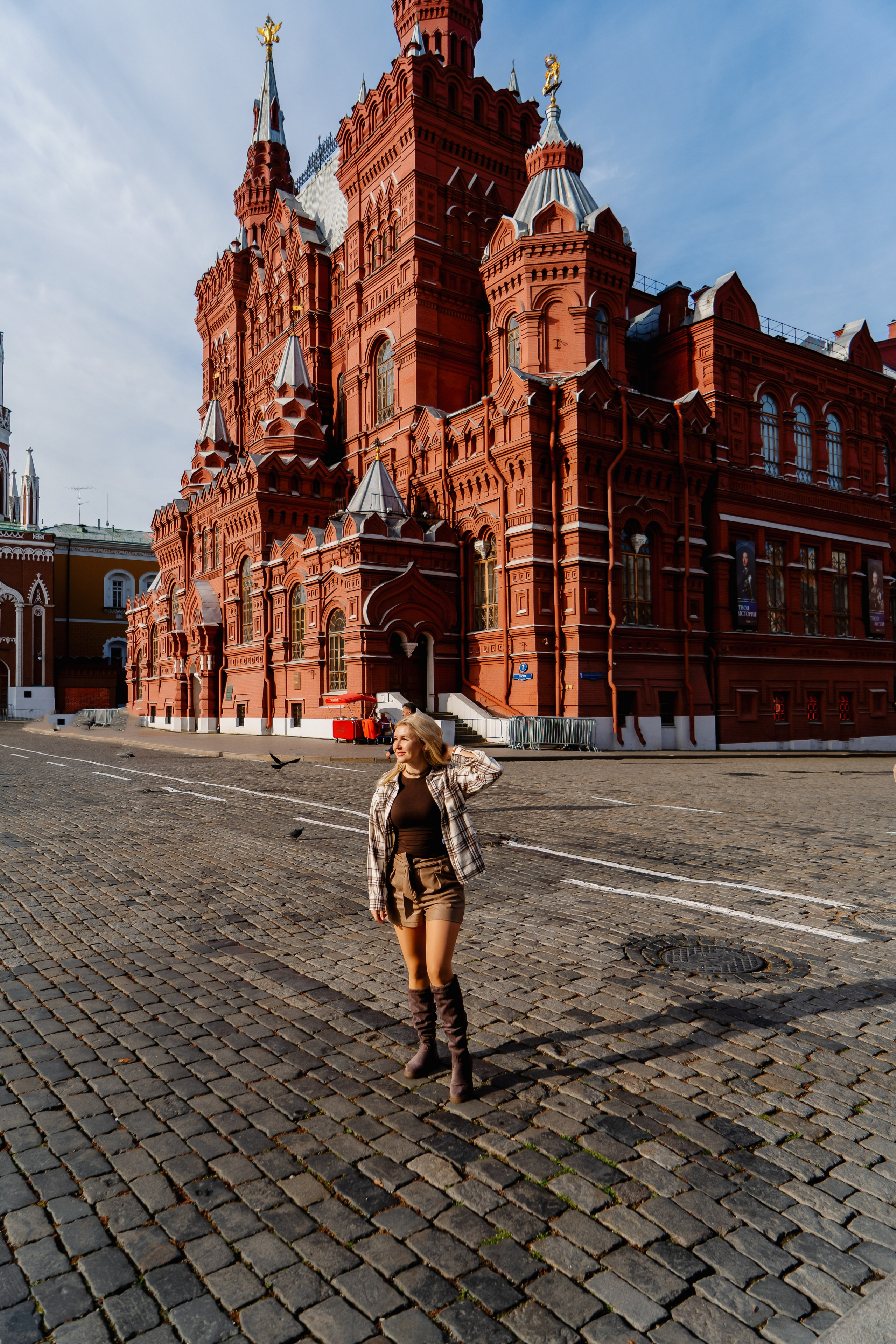 Прогулочная фотосессия по Москве. Свадебный и семейный фотограф/видеограф в Краснодаре Наталья Осинская