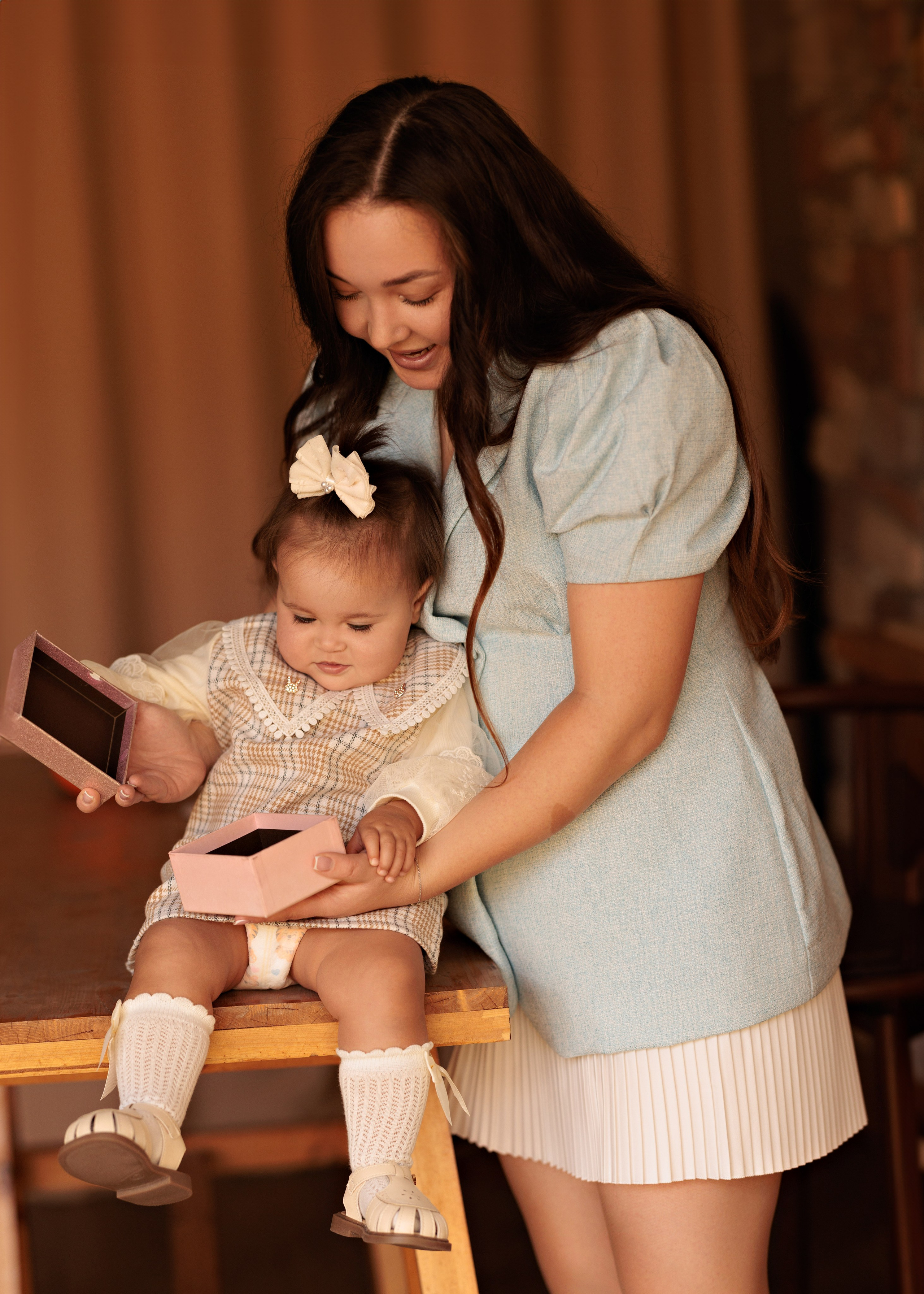 Амелии 1 год. Детский и семейный фотограф в Чите Анастасия Шубина