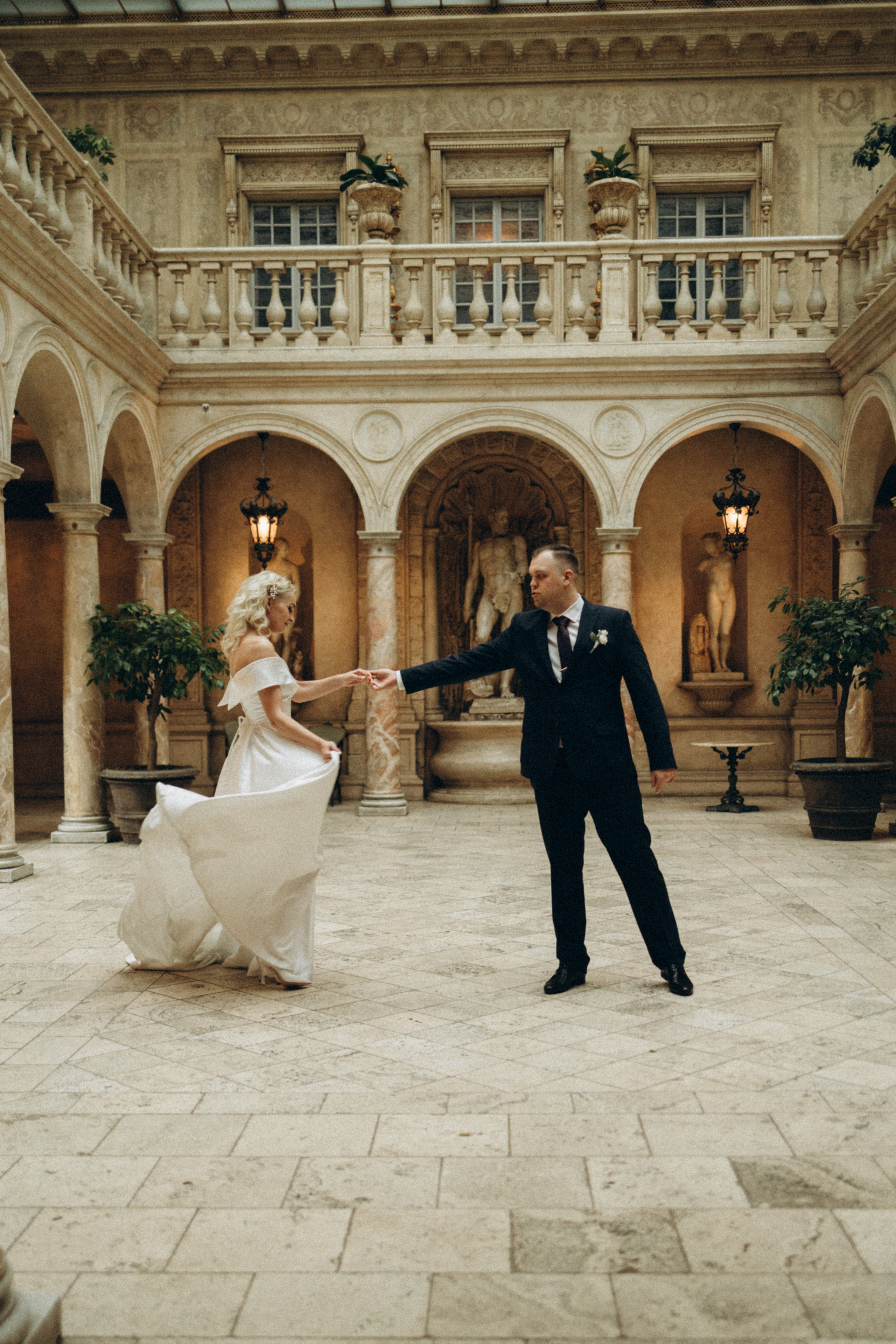 Кусочек Италии в снежной Москве. Фотограф Валерия Ковпак. Москва. Химки. Куркино