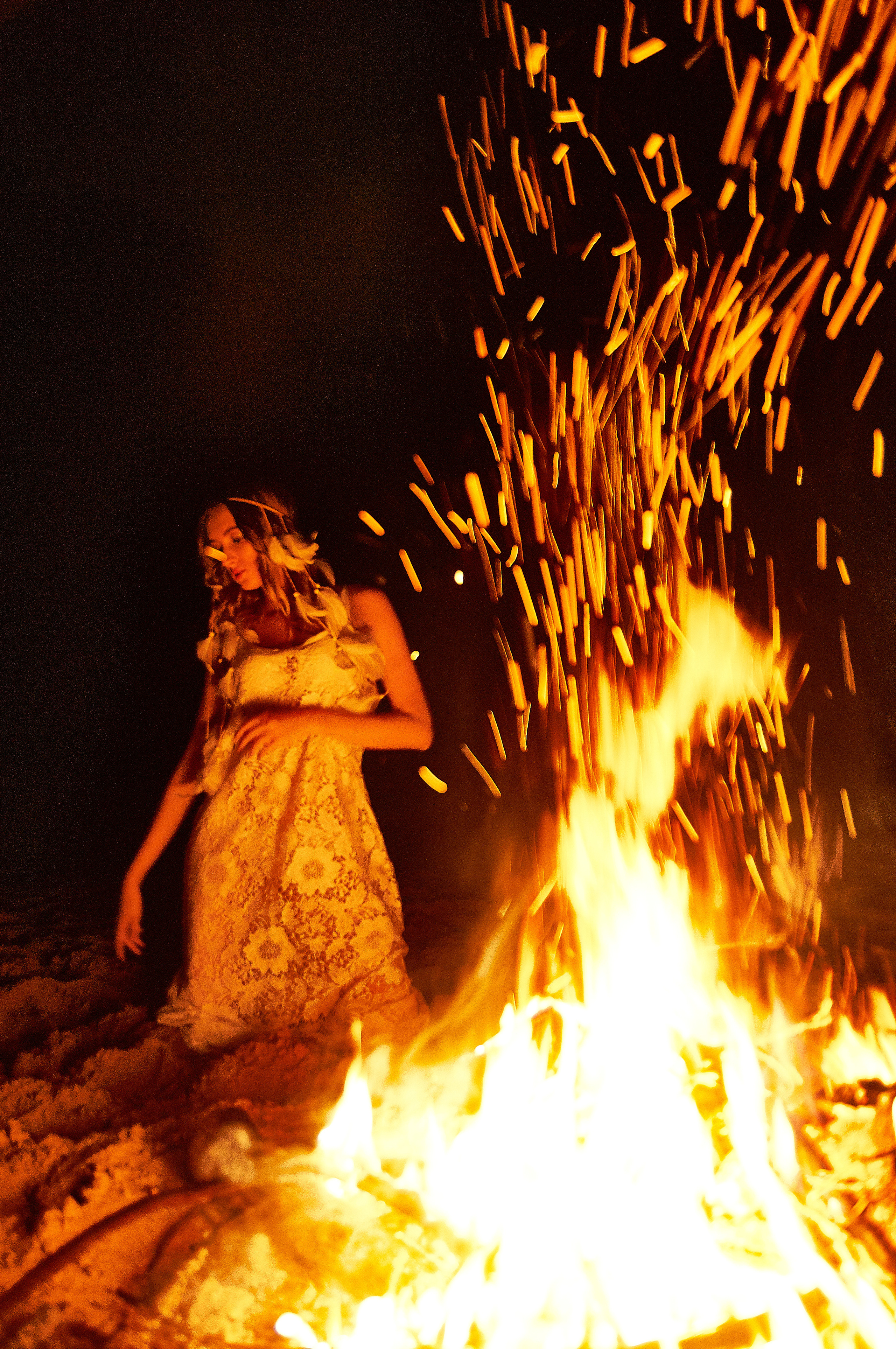 С огнём. Портретный фотограф в нижнем Новгороде Каримов Радмир