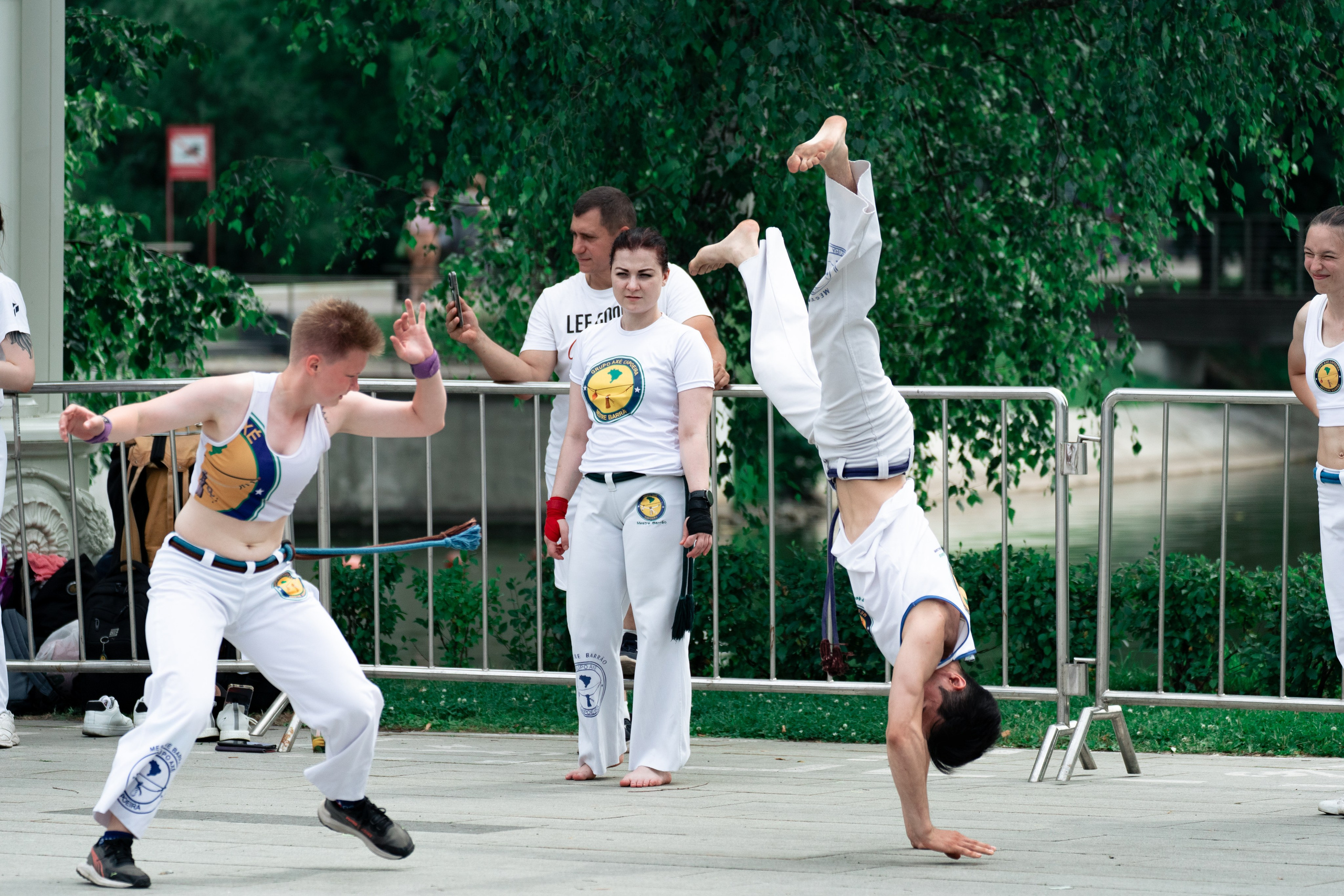 Открытый класс AXE Capoeira на фестивале неолимписких видов спорта на ВДНХ 2025 г:. Фотограф в Москве Ткаченко Владимир