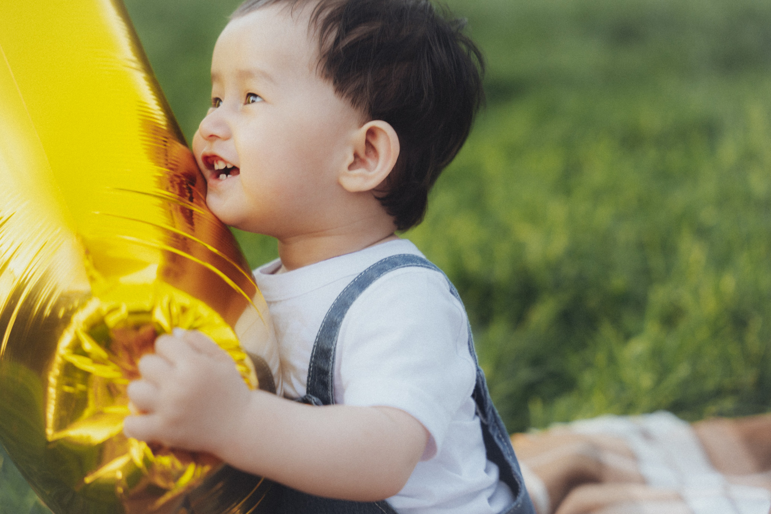 Ailuna is 1 year old