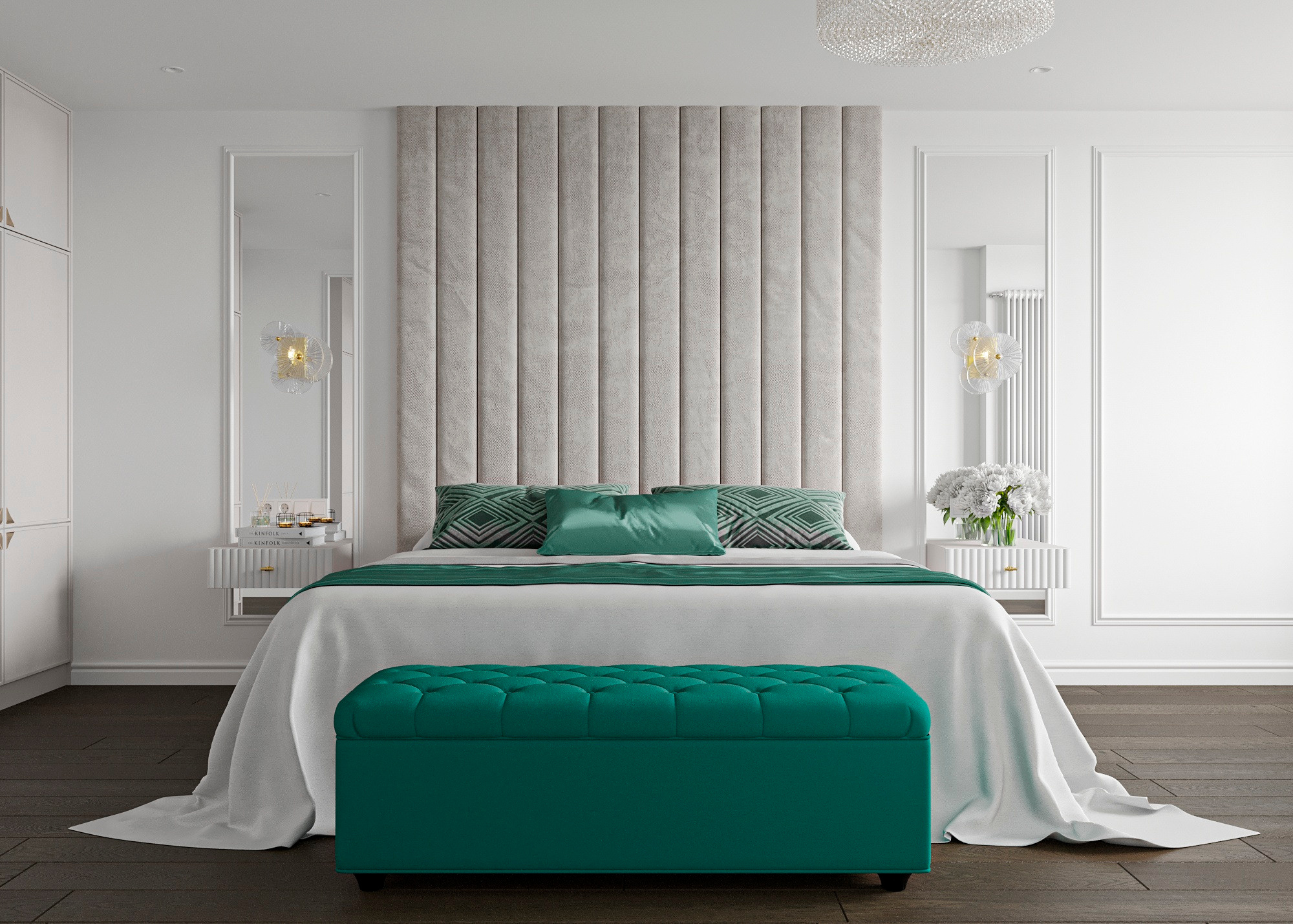 Г. ОРЕХОВО — ЗУЕВО 126 КВ.М. Irina Balykina — Interior 3D Visualisation