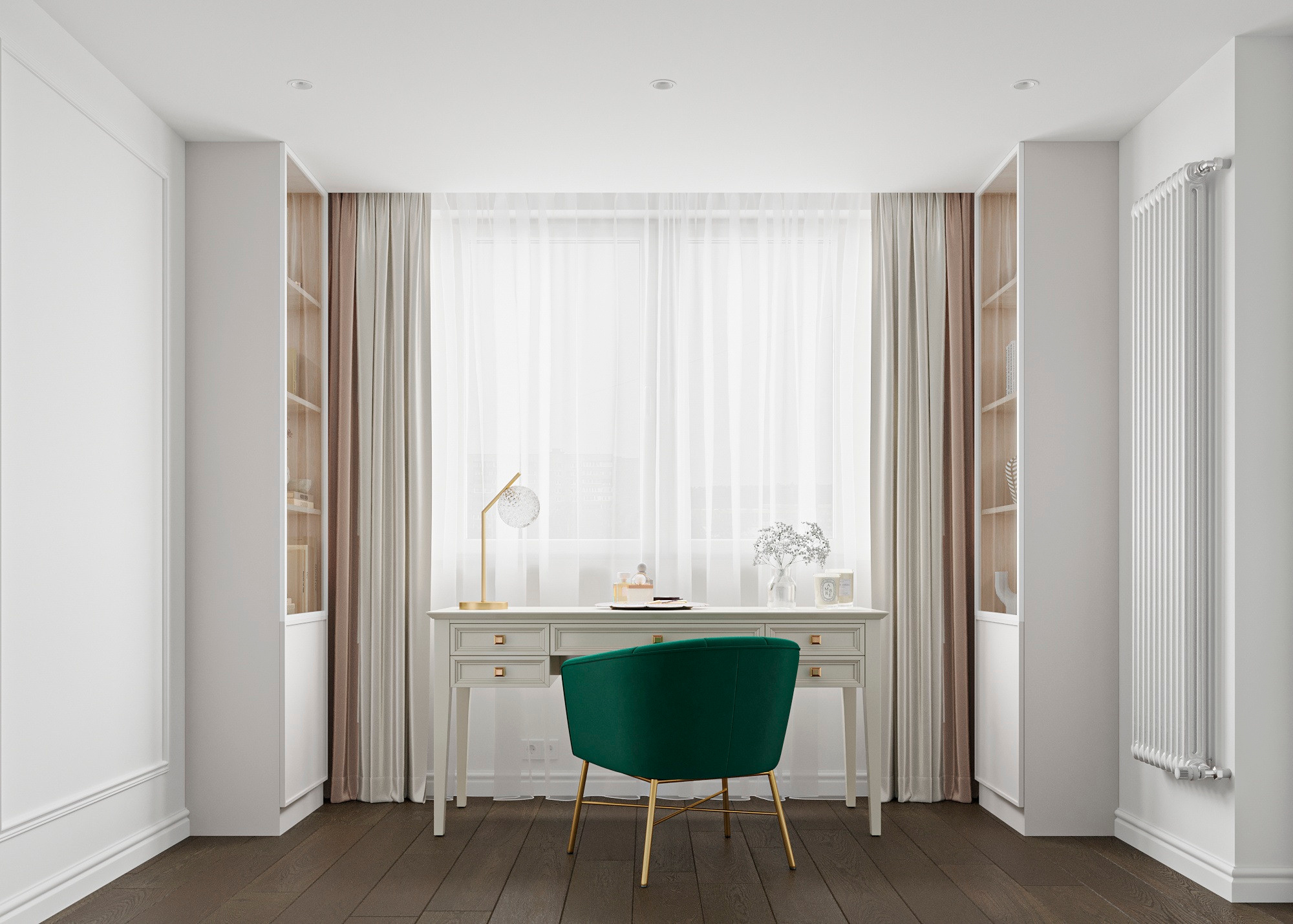 Г. ОРЕХОВО — ЗУЕВО 126 КВ.М. Irina Balykina — Interior 3D Visualisation