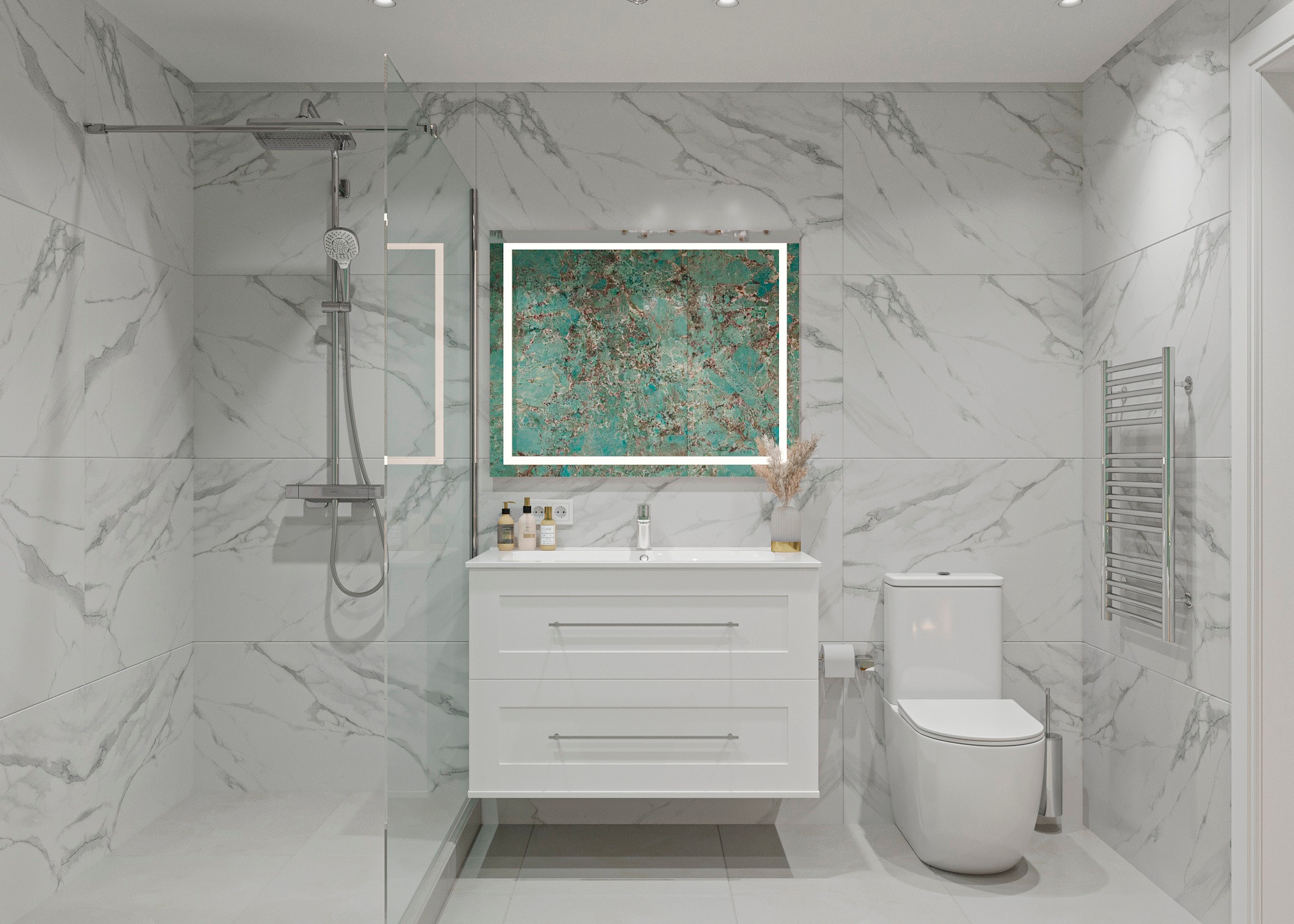 Г. ОРЕХОВО — ЗУЕВО 126 КВ.М. Irina Balykina — Interior 3D Visualisation