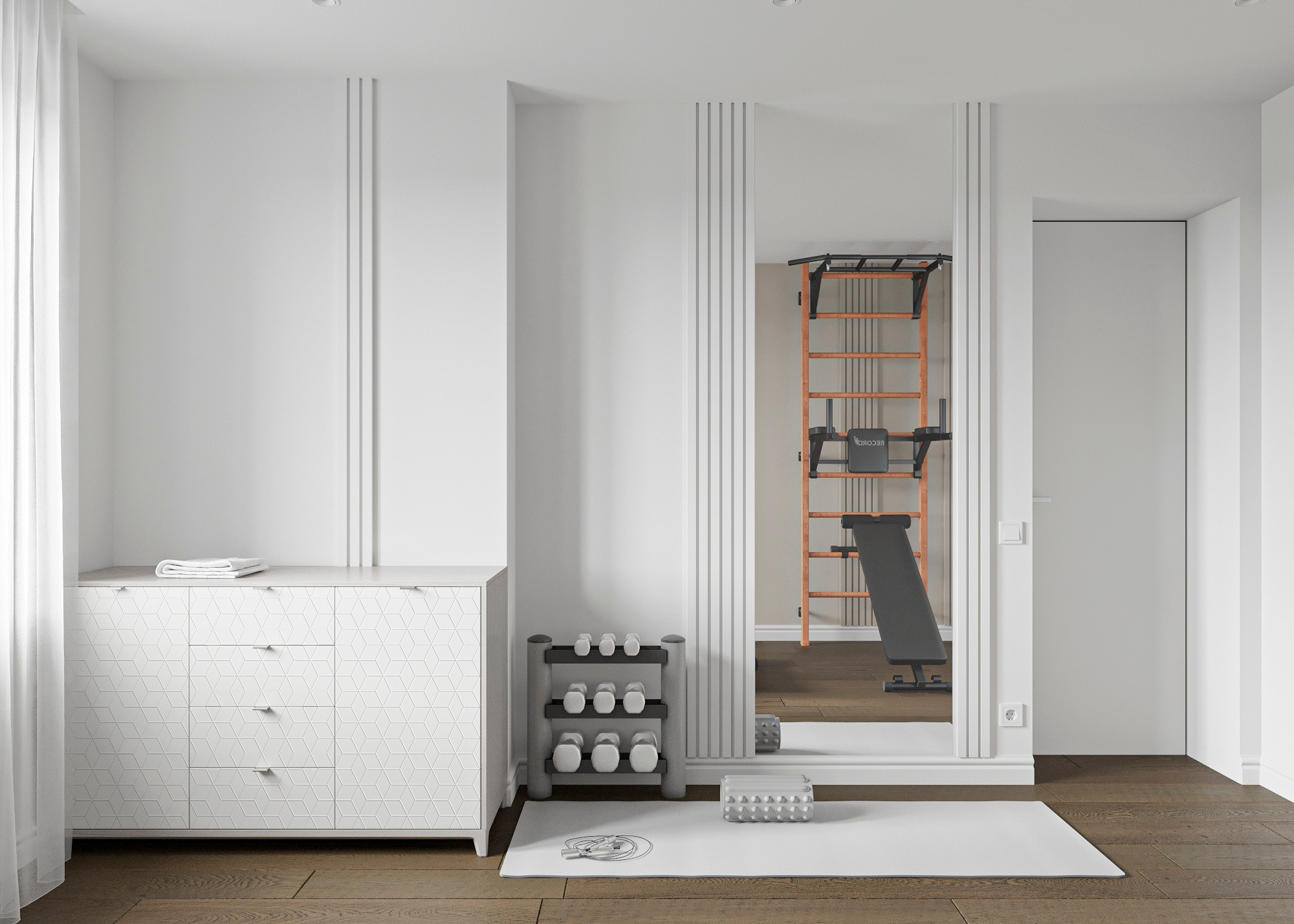 Г. ОРЕХОВО — ЗУЕВО 126 КВ.М. Irina Balykina — Interior 3D Visualisation