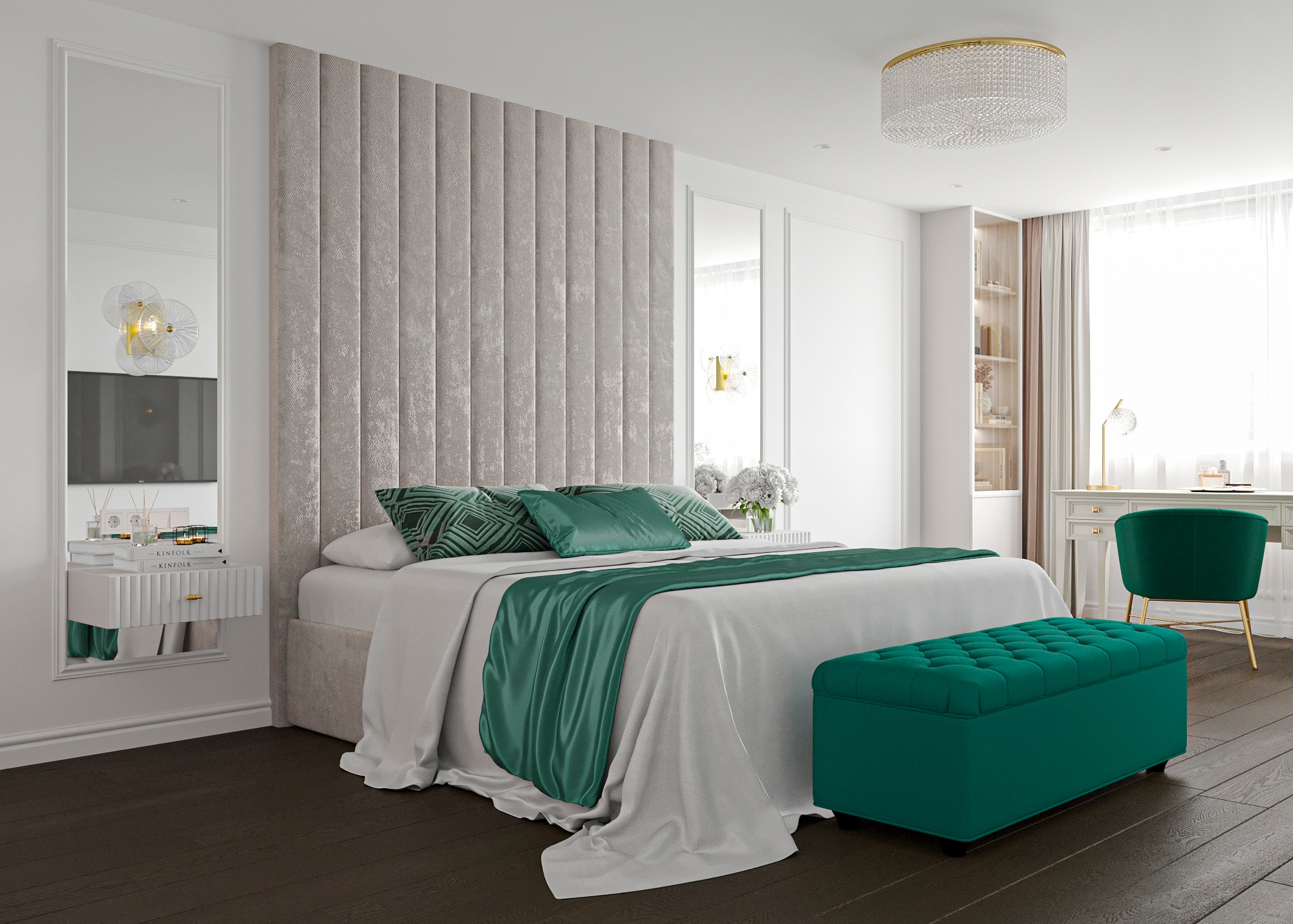 Г. ОРЕХОВО — ЗУЕВО 126 КВ.М. Irina Balykina — Interior 3D Visualisation