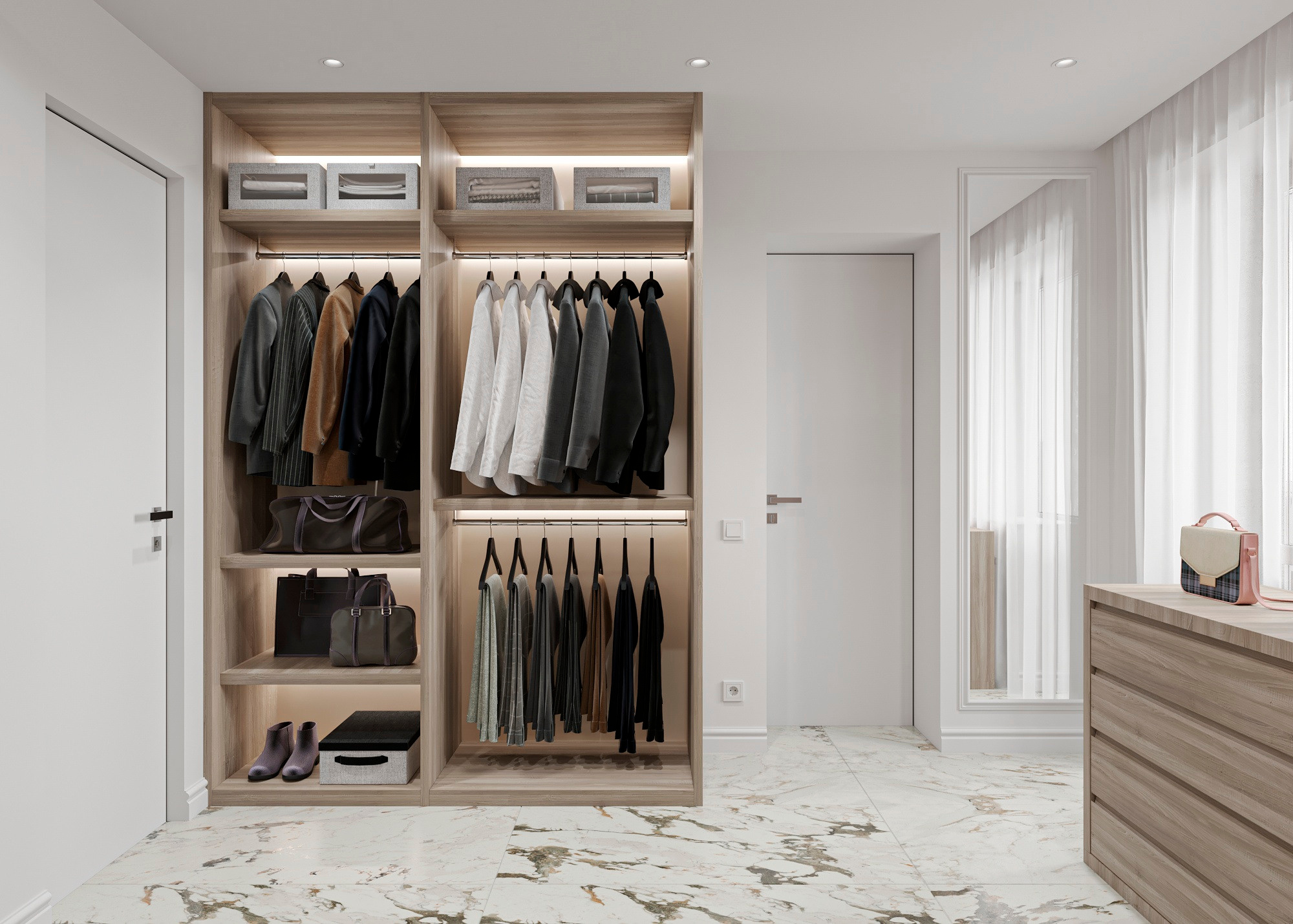 Г. ОРЕХОВО — ЗУЕВО 126 КВ.М. Irina Balykina — Interior 3D Visualisation