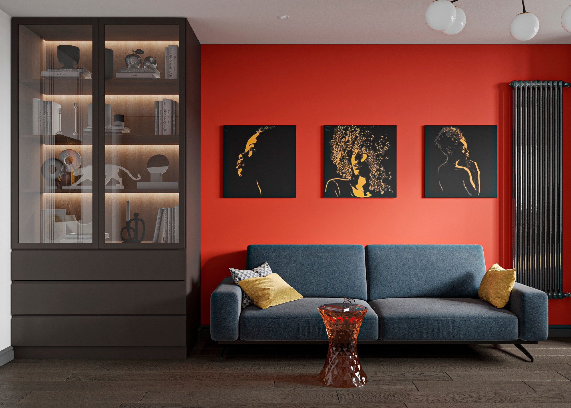 Г. ОРЕХОВО — ЗУЕВО 126 КВ.М. Irina Balykina — Interior 3D Visualisation