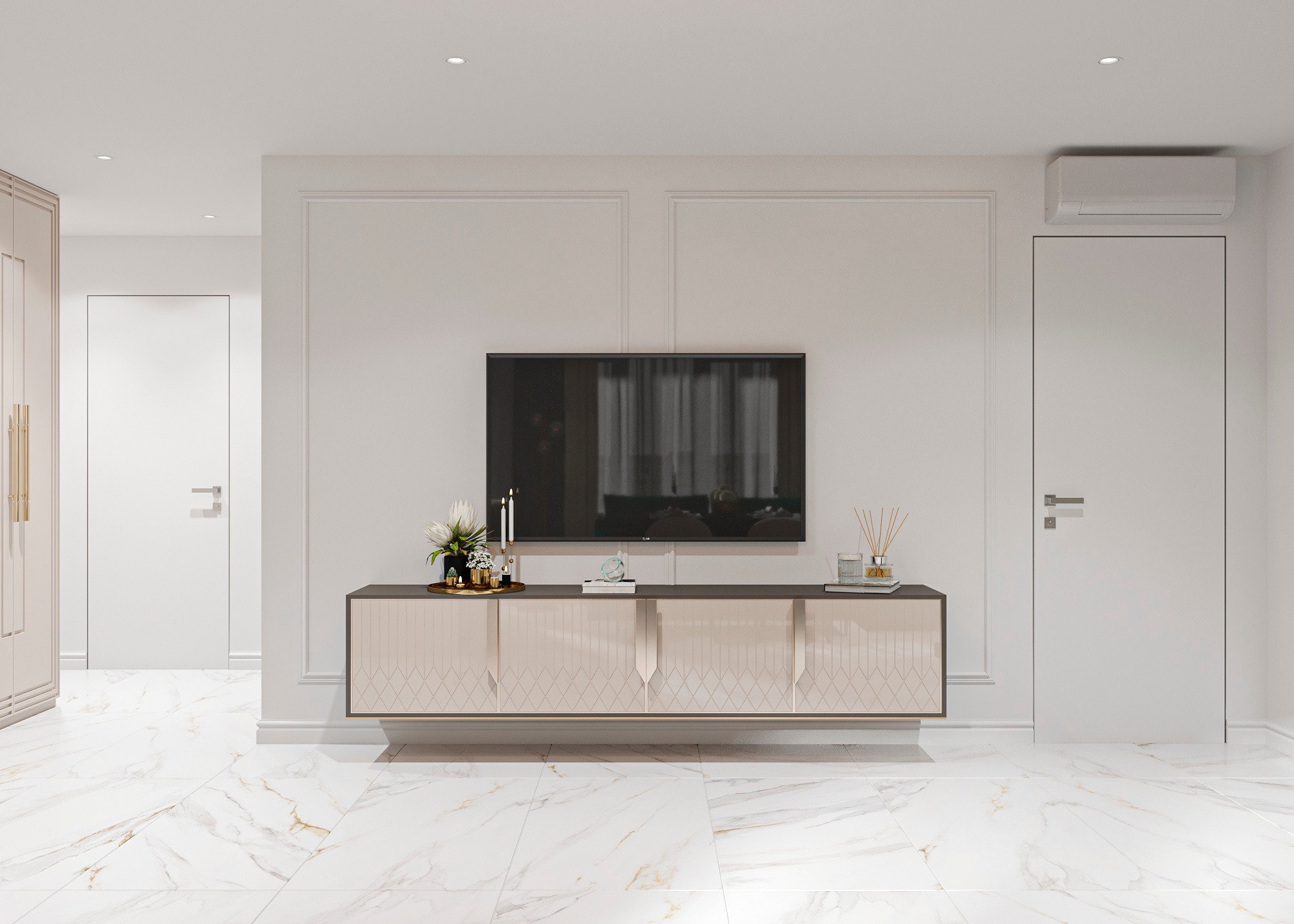 Г. ОРЕХОВО — ЗУЕВО 126 КВ.М. Irina Balykina — Interior 3D Visualisation