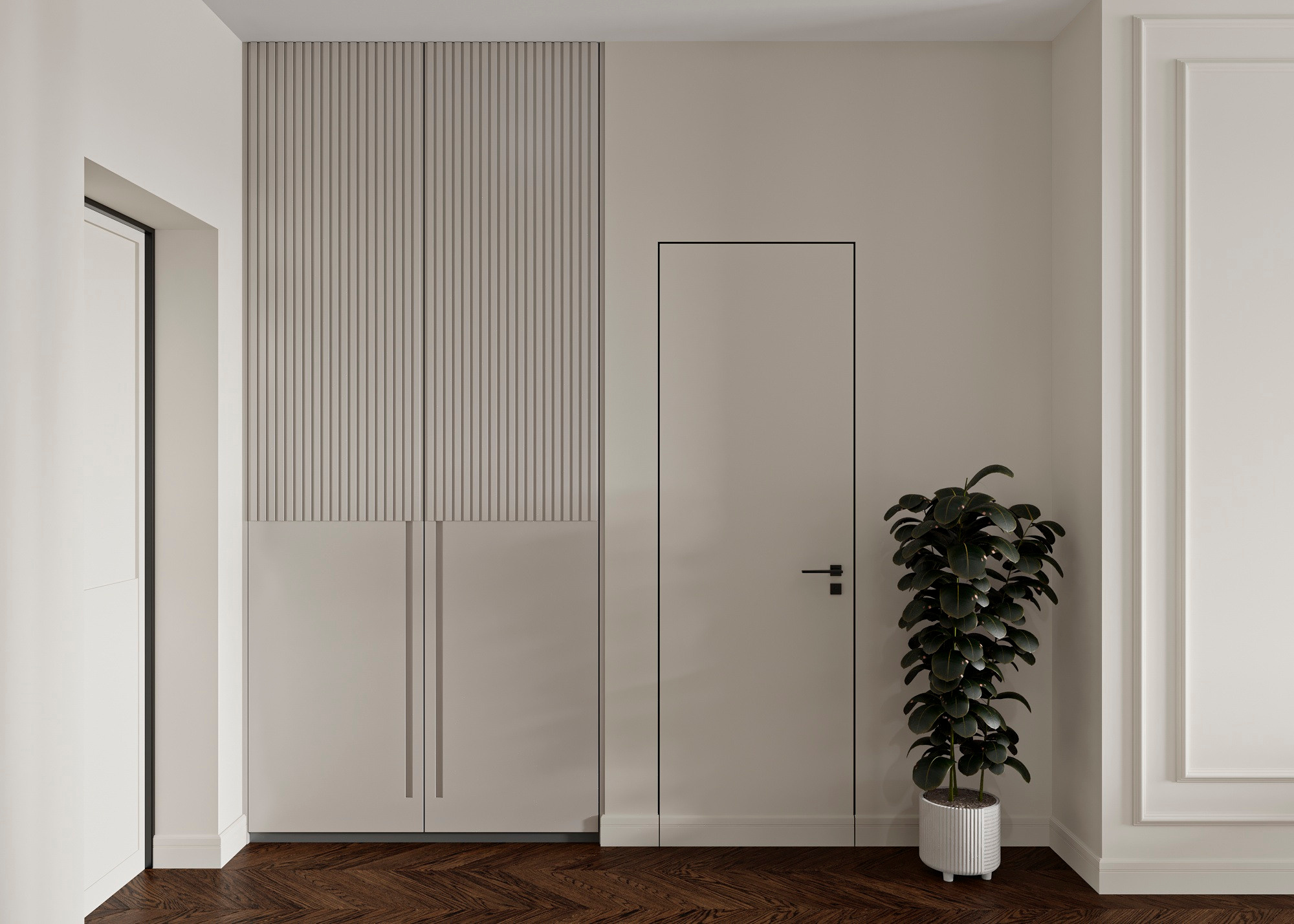 ЭРИСТРАВИ 2 (ТБИЛИСИ) 58 КВ.М. Irina Balykina — Interior 3D Visualisation