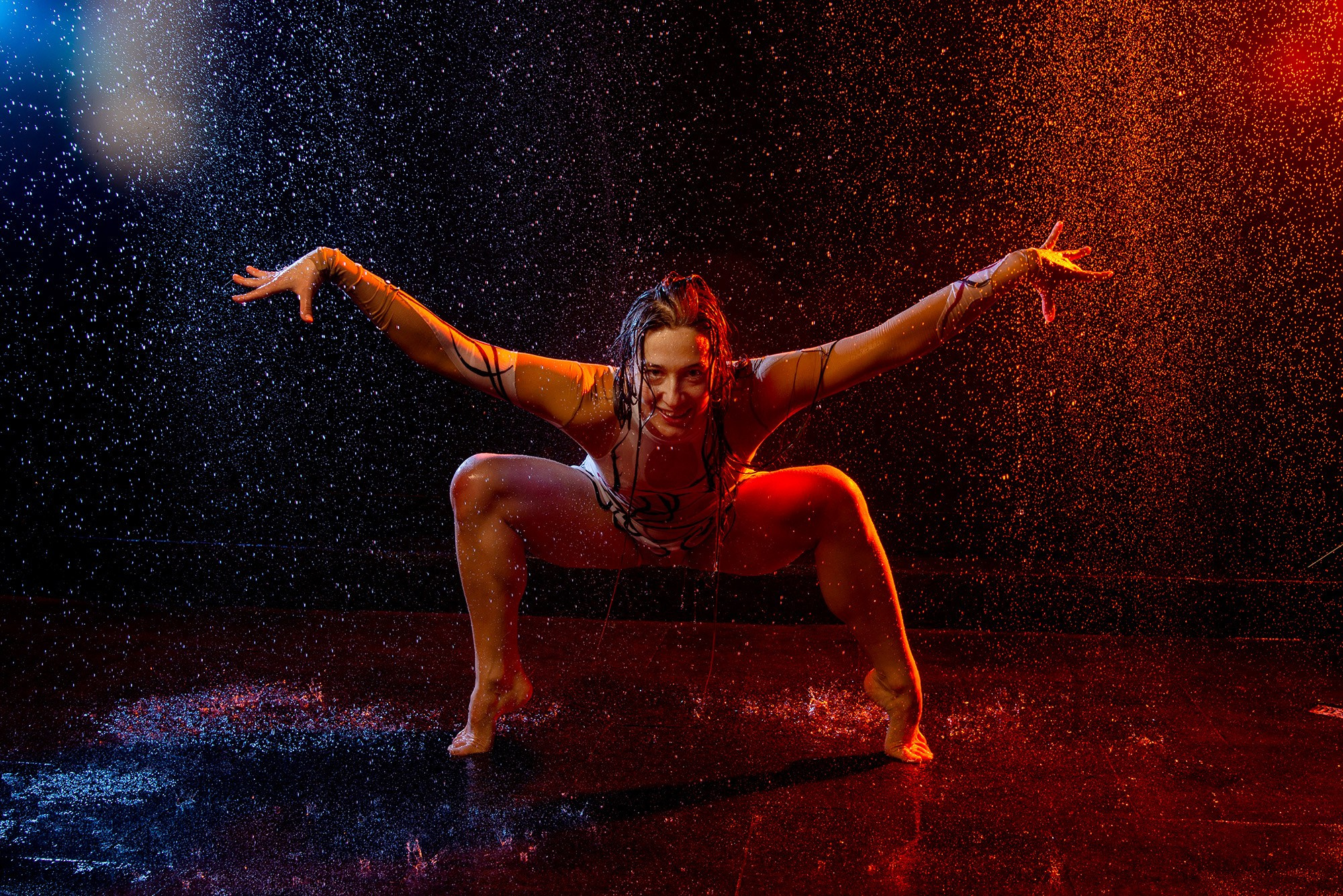 Девушка под дождем. Фотограф и дизайнер в Москве Екатерина Лобачева