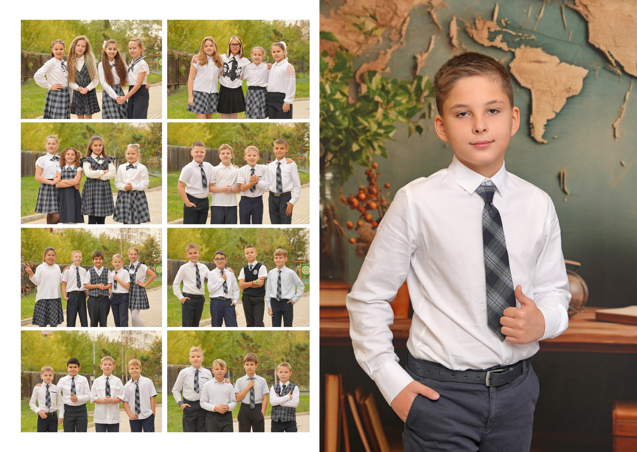 ШКОЛА 104 ф — 4 «И» класс. Красивый выпускной альбом в Краснодаре