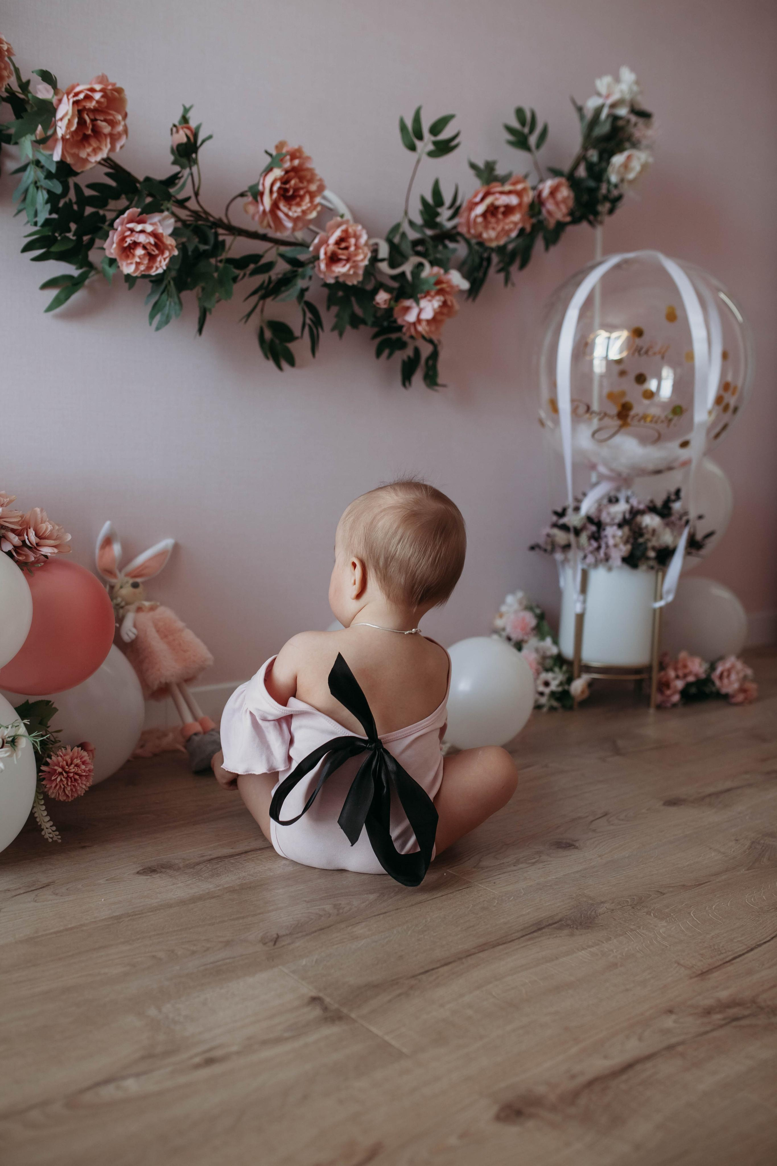 Домашняя съемка дня рождения Ксюши