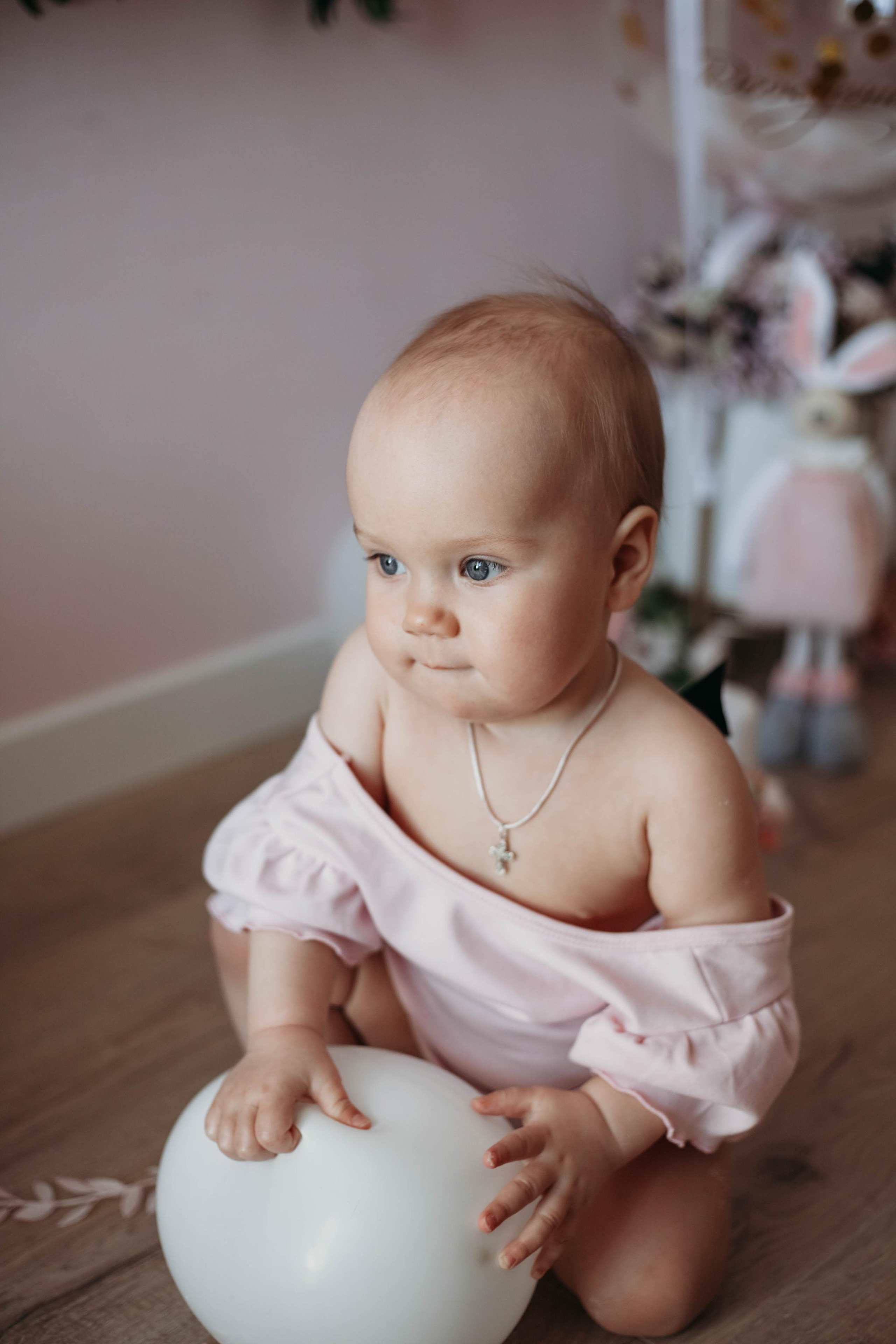 Домашняя съемка дня рождения Ксюши. Семейный и детский фотограф Минск, Беларусь