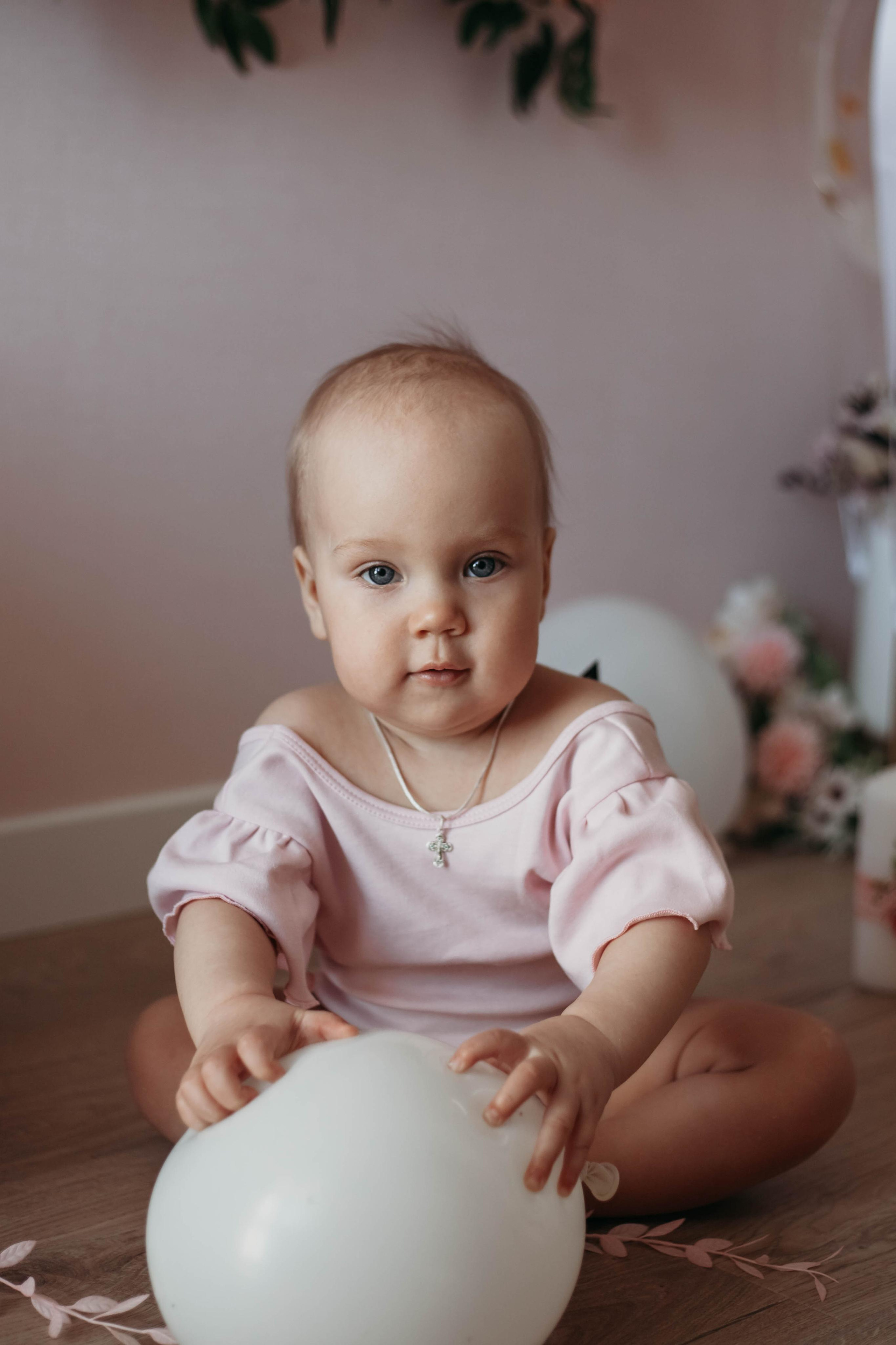 Домашняя съемка дня рождения Ксюши. Семейный и детский фотограф Минск, Беларусь