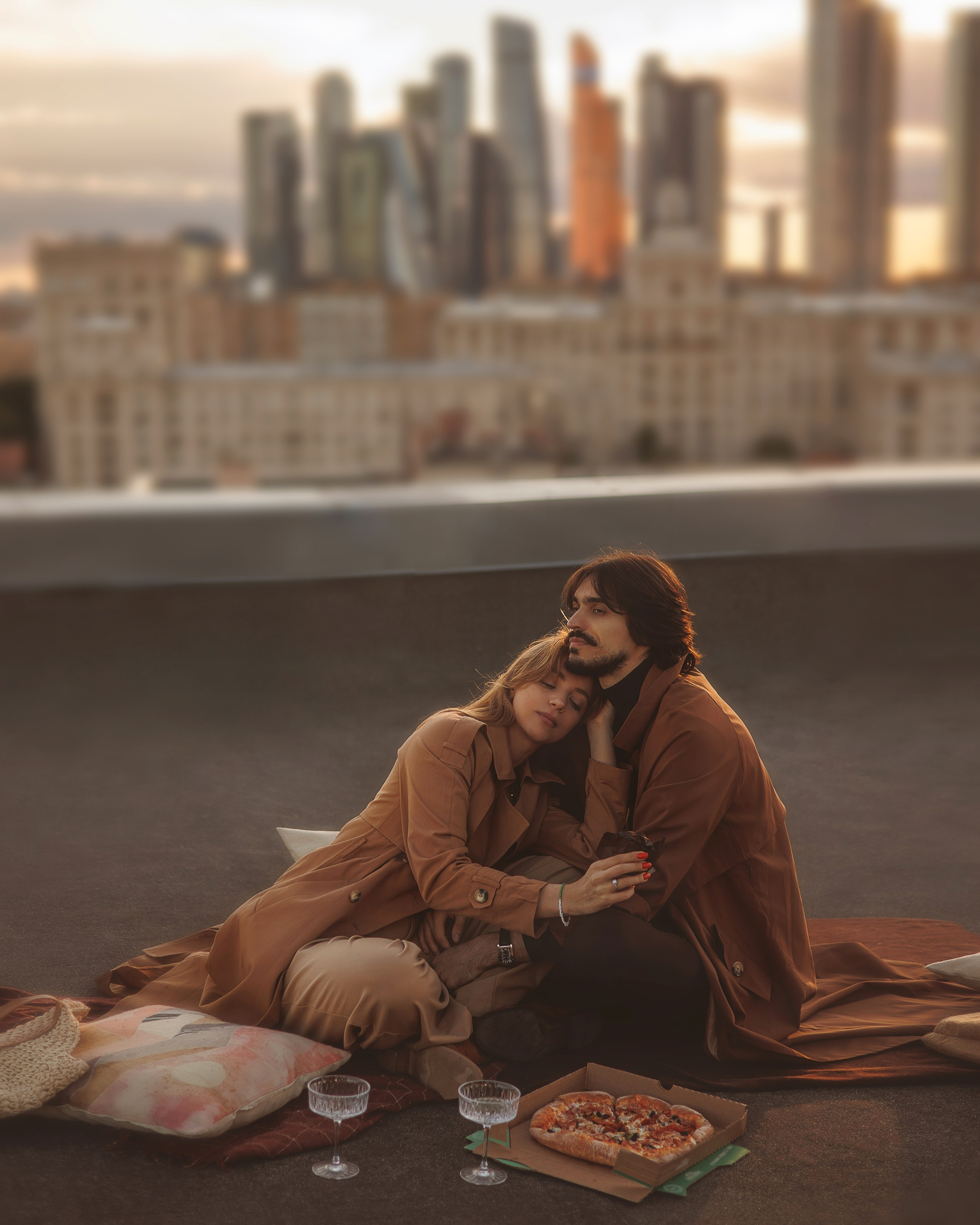 На крыше. Марковкина КрисТина