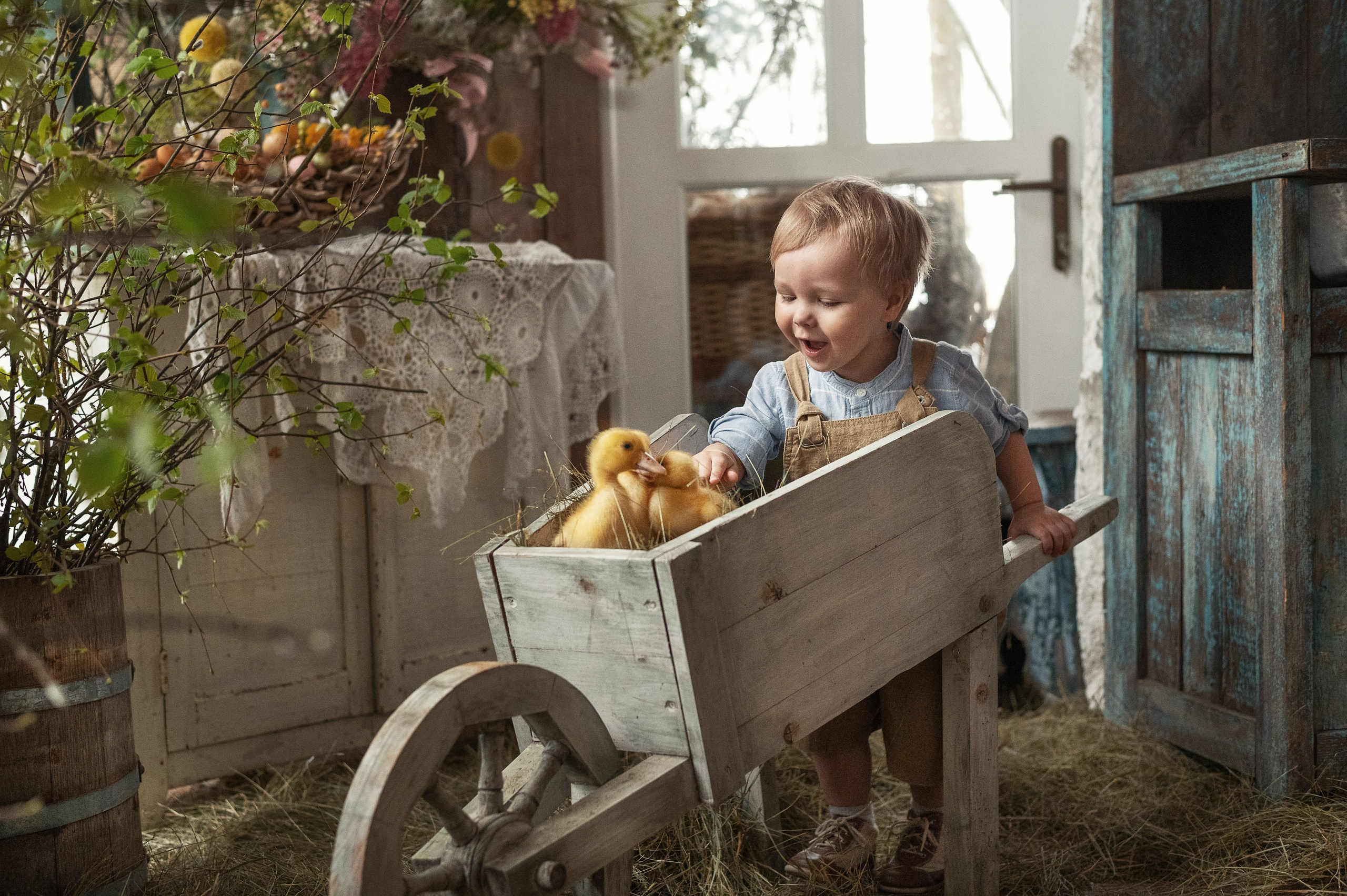 Весенняя фотосессия в Домике в лесу