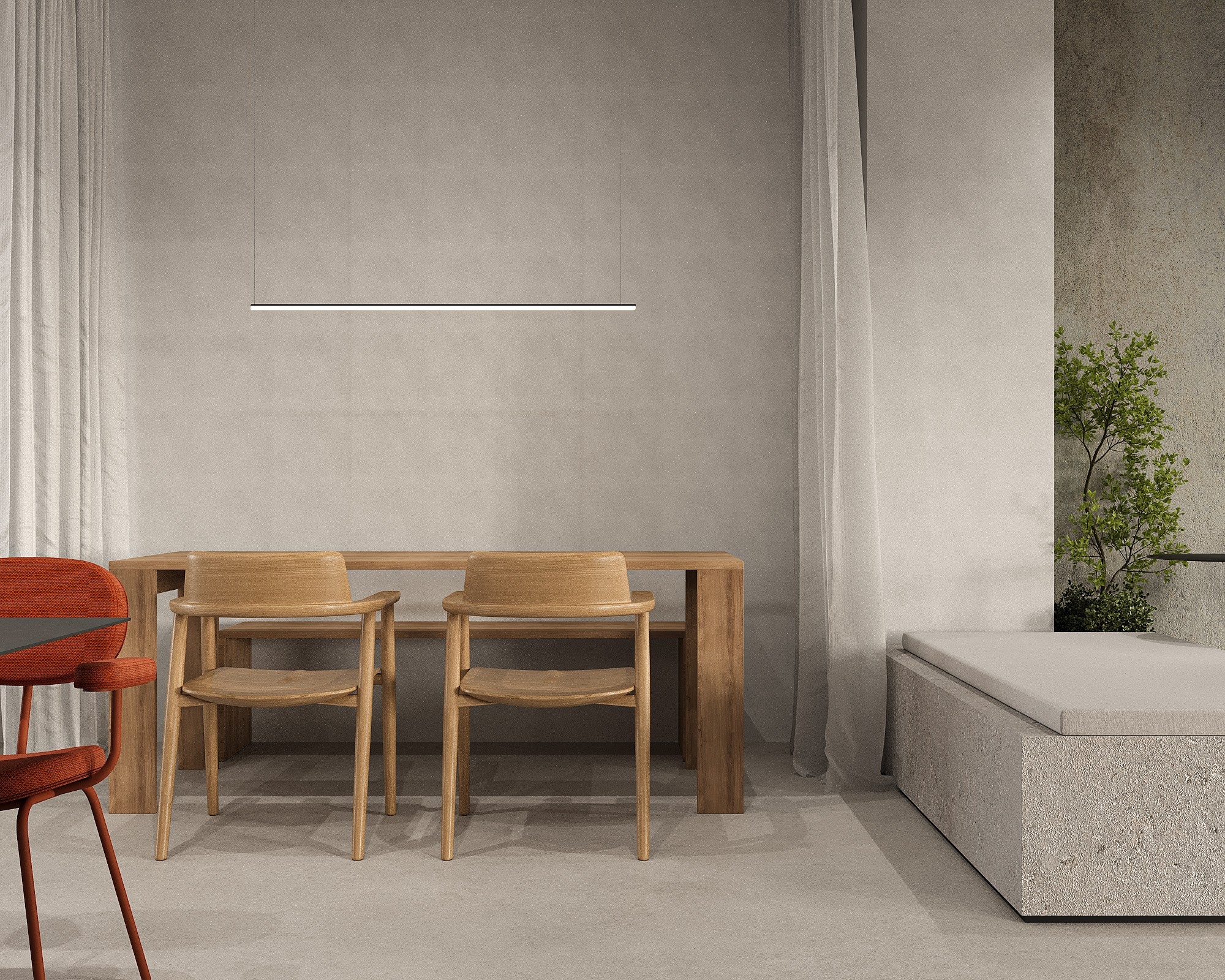 Ресторан. Студия 3D визуализации