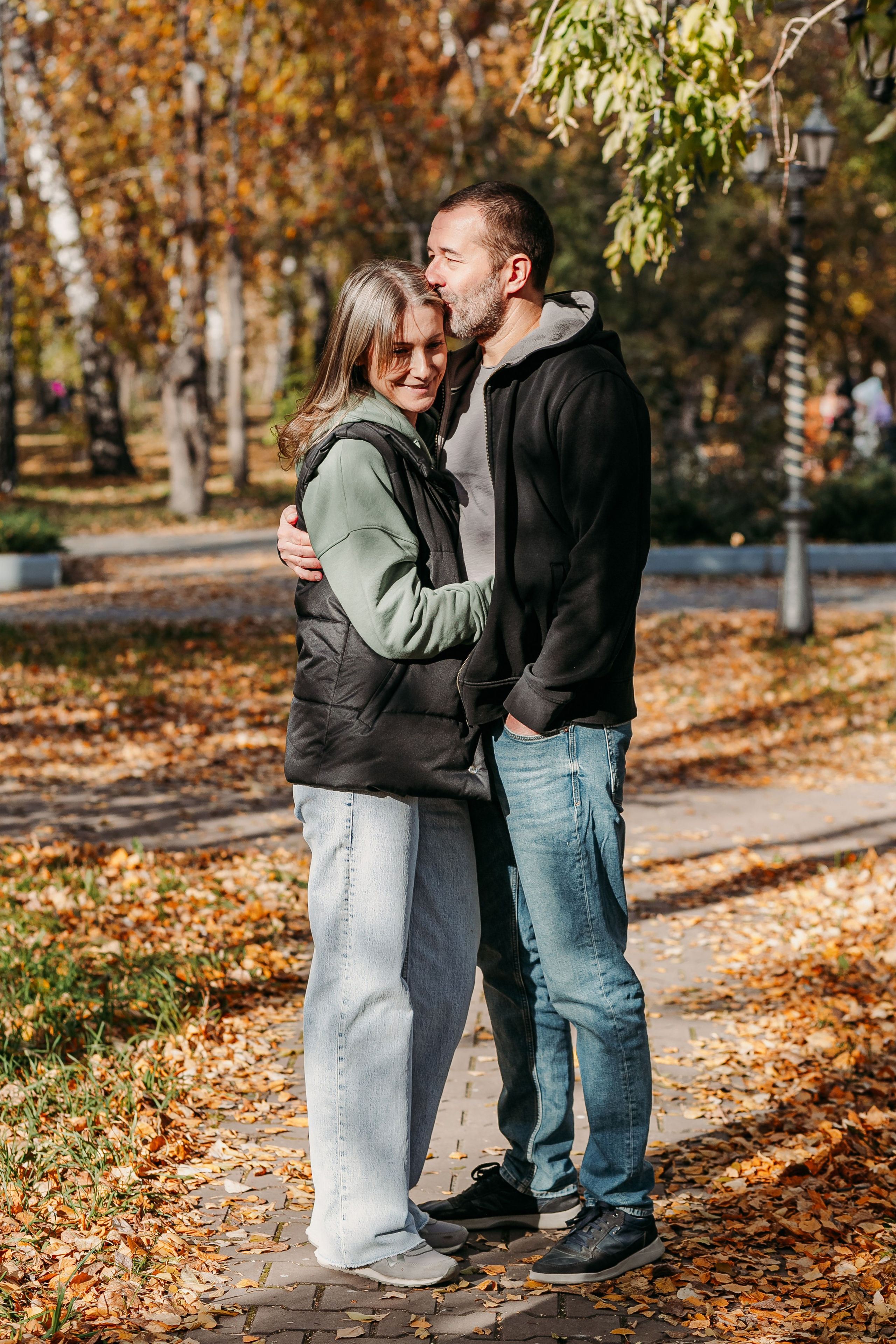 В берёзовой роще. Фотограф в  г. Новосибирск