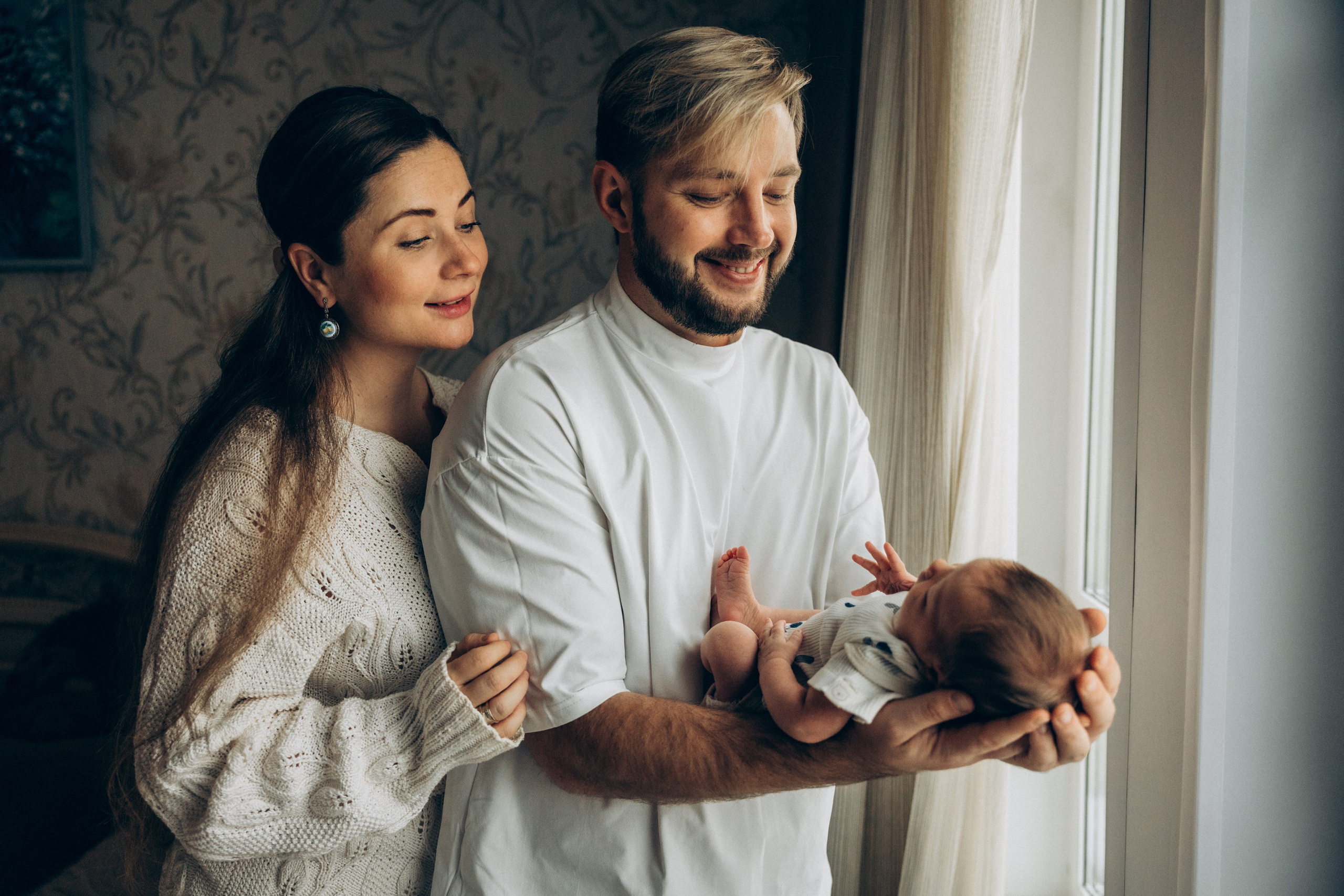 Домашняя съемка новорожденных. Семейный и детский фотограф в Москве Таня Лисицкая