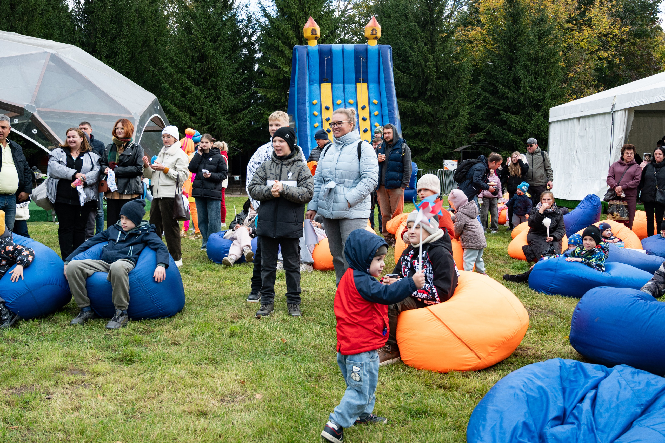 Репортаж на семейном фестивале для сотрудников «Газпромнефть». Фотограф мероприятий в Москве