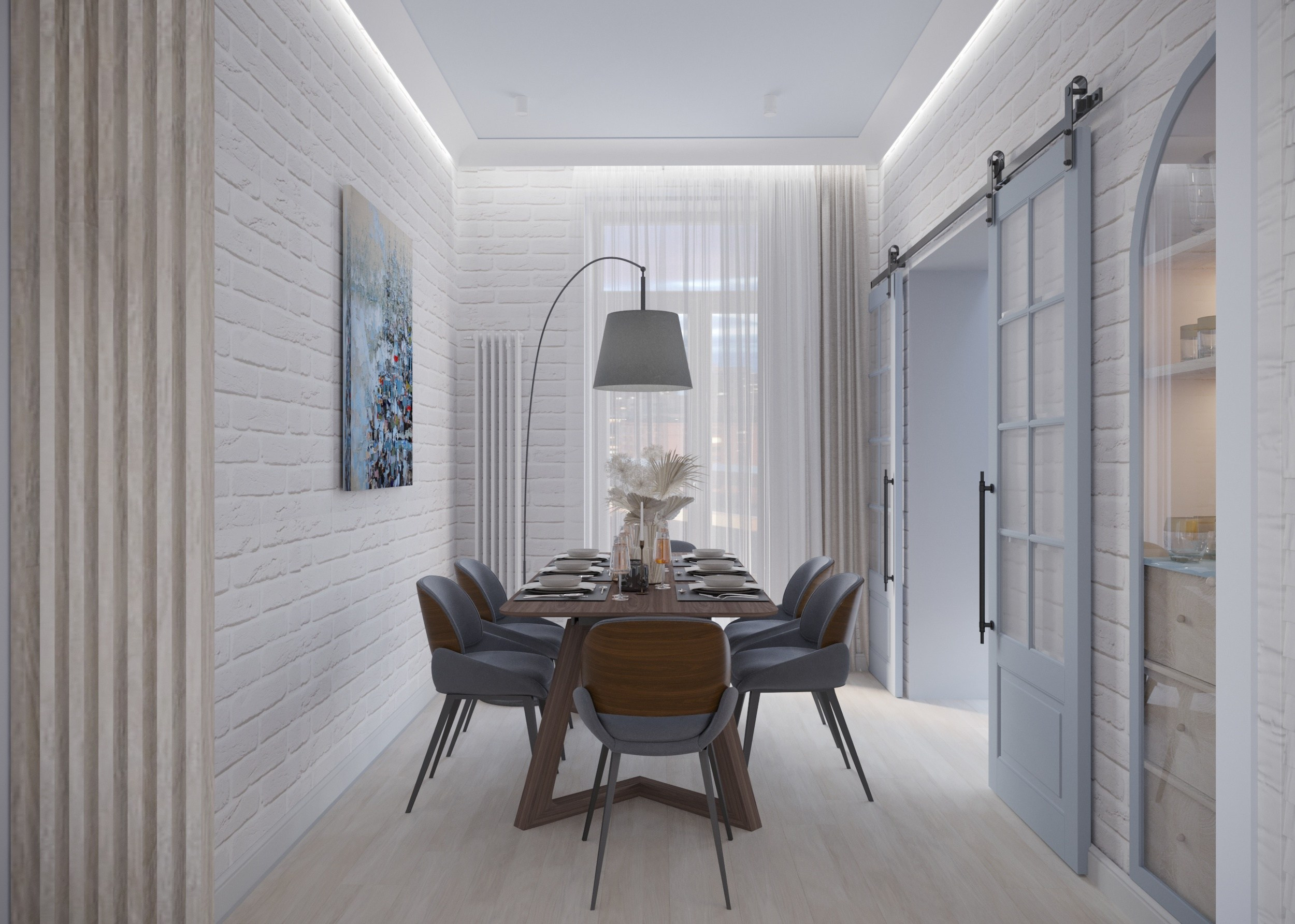 Проект интерьера квартиры в «сталинке», г. Санкт- Петербург. Дизайн-студия интерьеров Юлии Ивановой