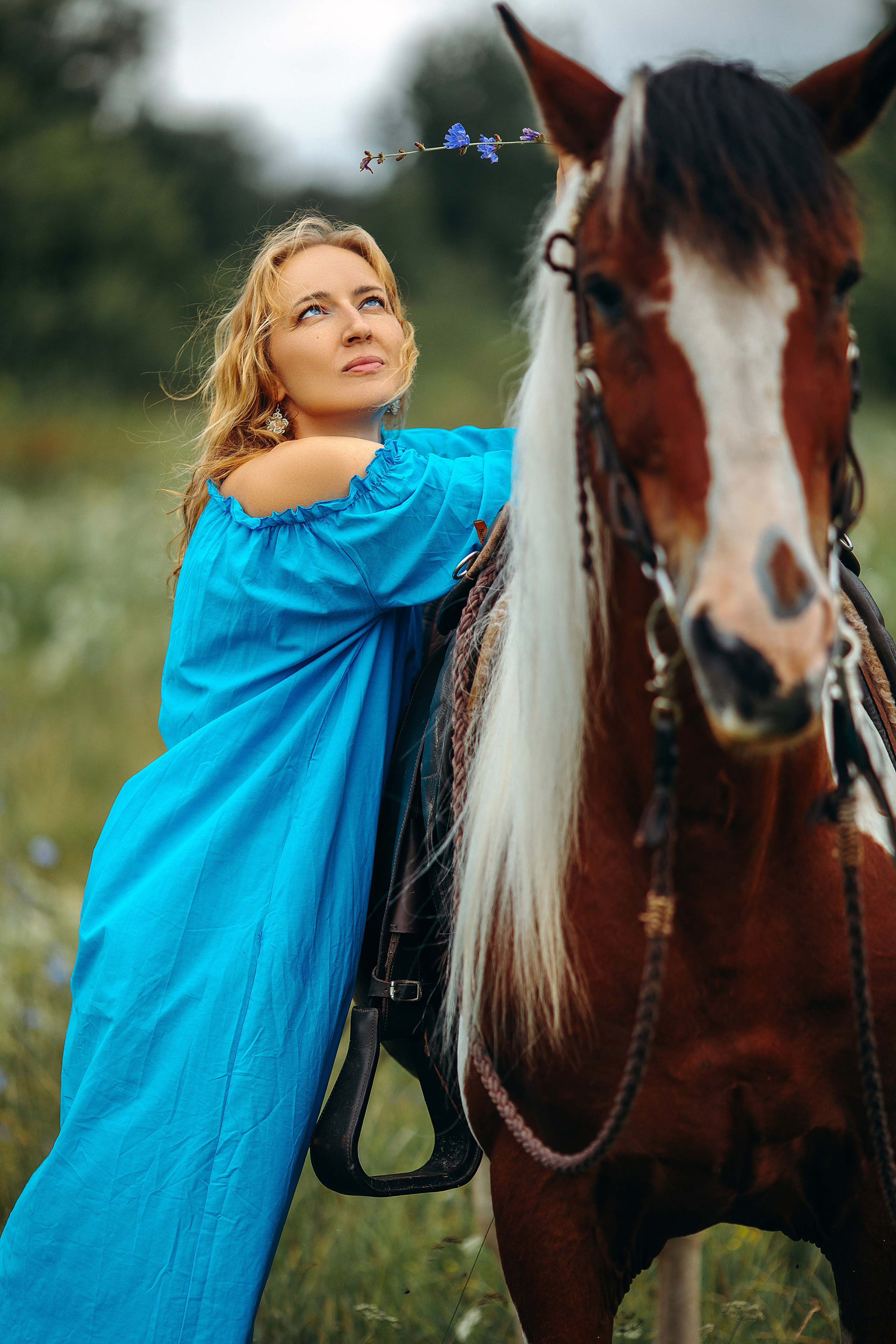 Летняя Надя. Анна Молчанова конный фотограф в Тюмени | фотосессии с лошадьми Тюмень