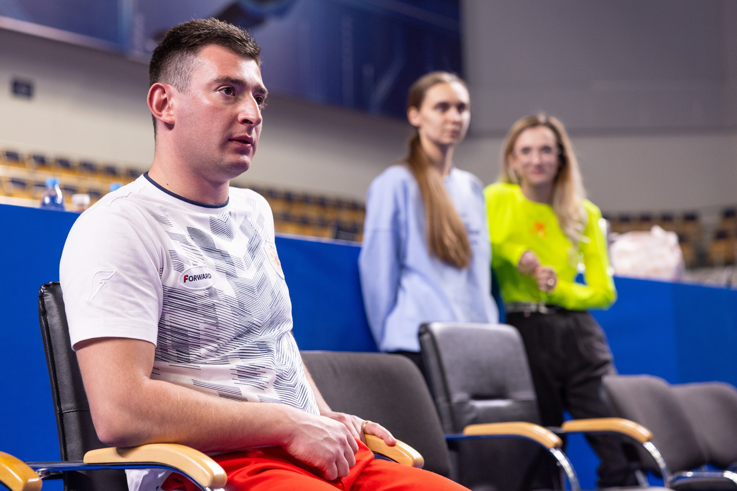 Мастер класс хореографа сборной России по художественной гимнастике Кирилла Баркана. Спортивный репортажный фотограф Казань Нафис Сиразетдинов