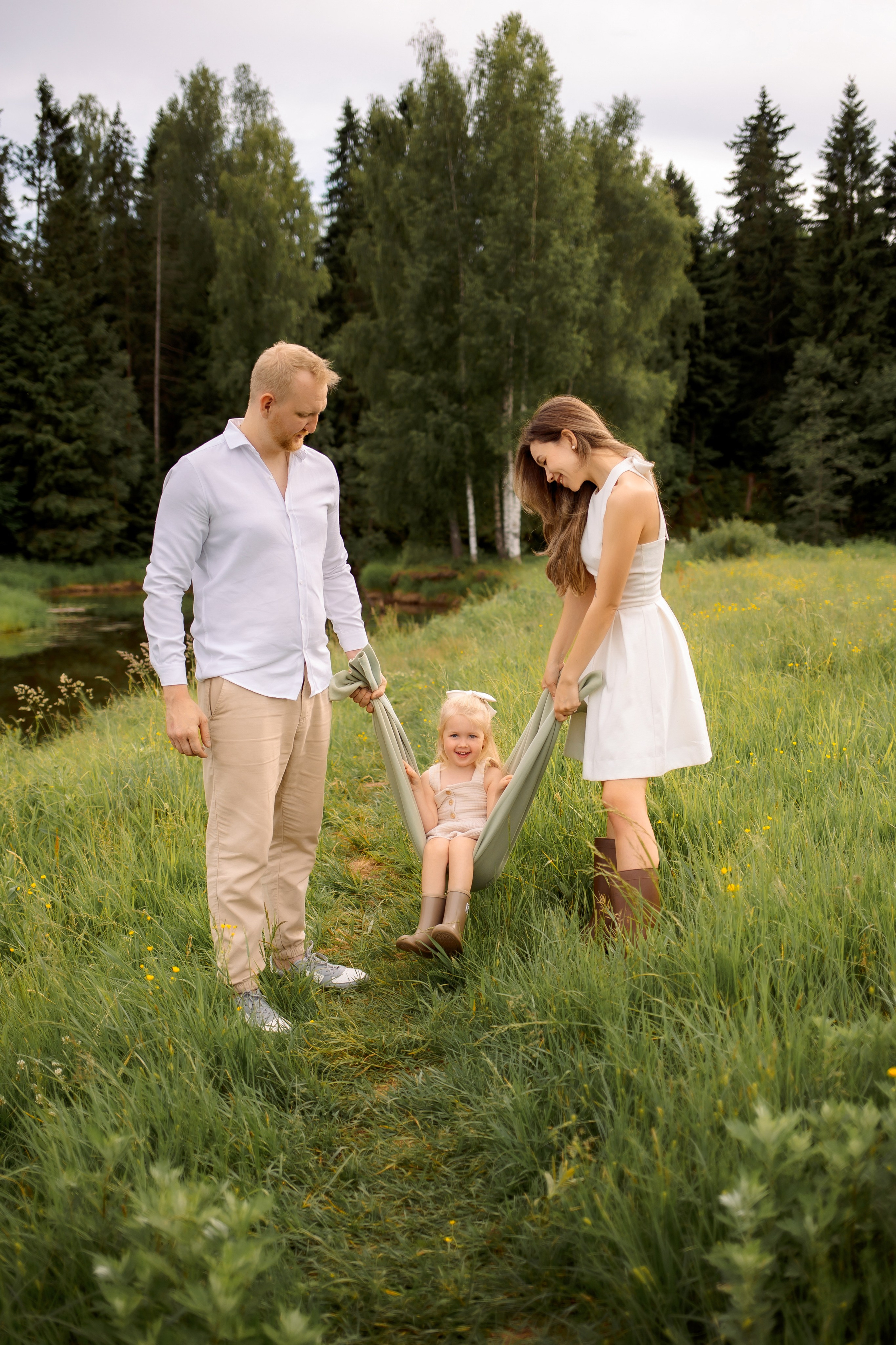 Семейная фотопрогулка на природе. Зотова Алена — семейный и женский фотограф в Зеленограде