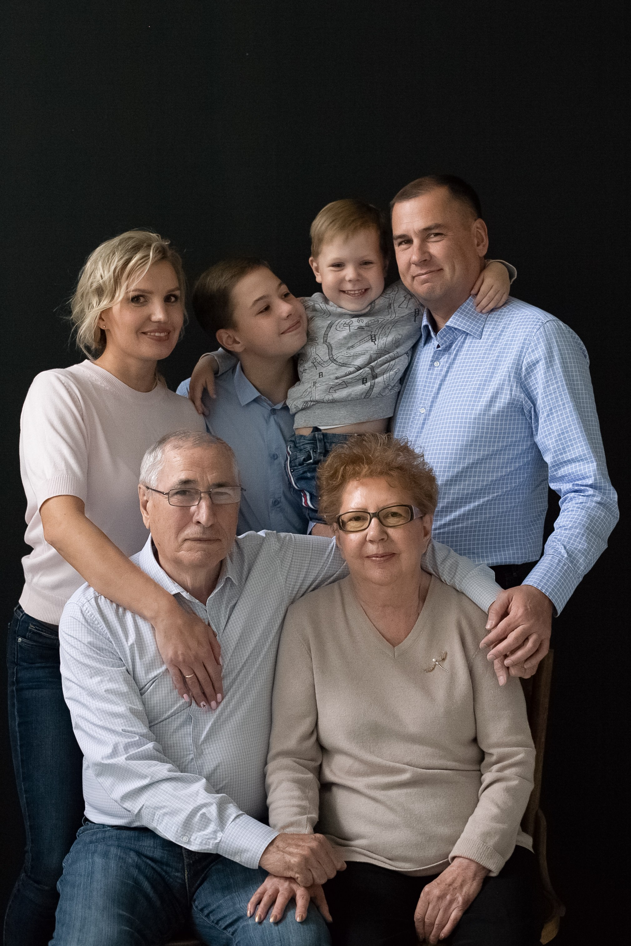 Большая семья. Фотограф Анастасия Малеева