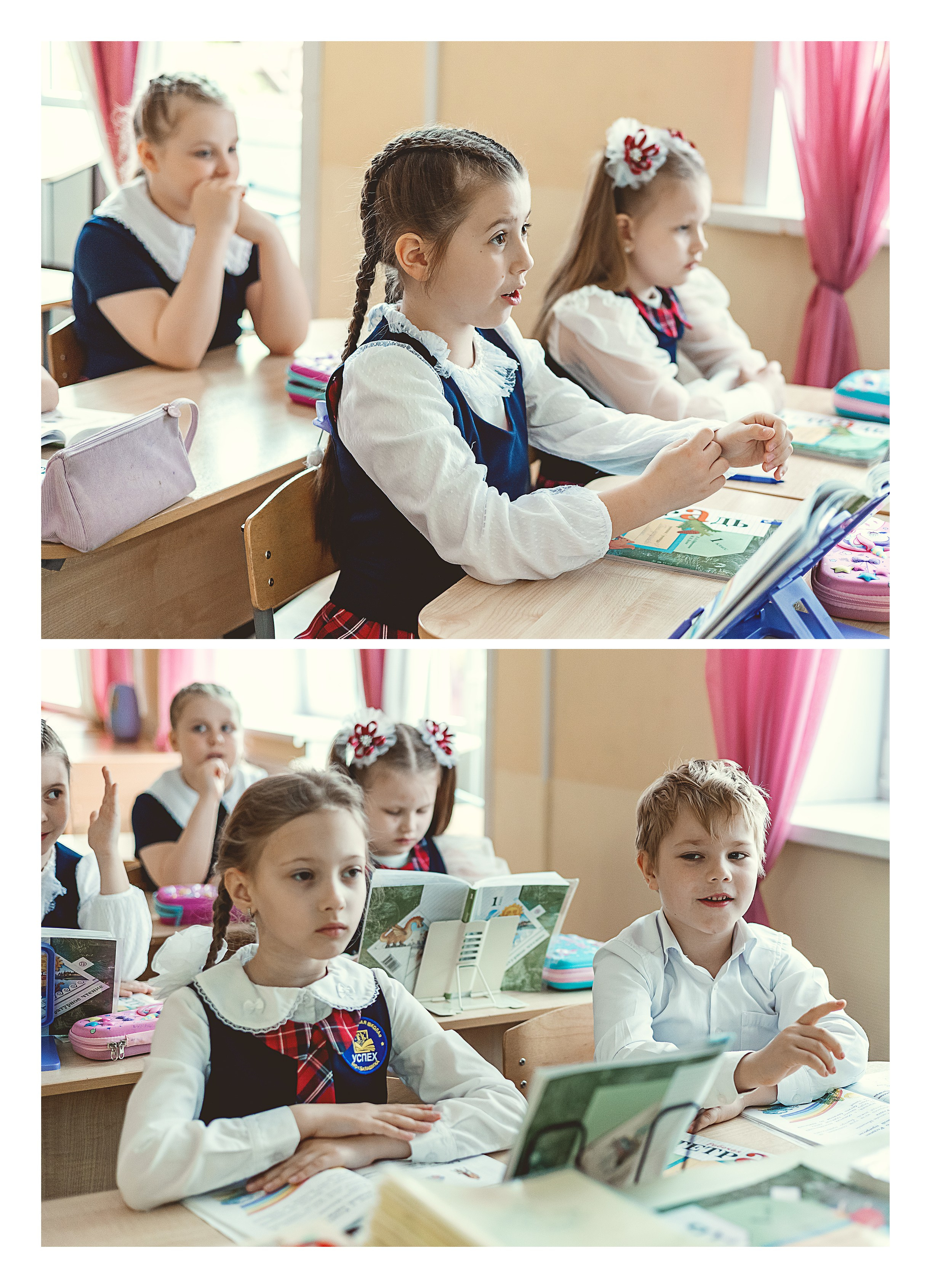 Школа «Успех» 1А. Семейный фотограф и видеограф Попова Юлия